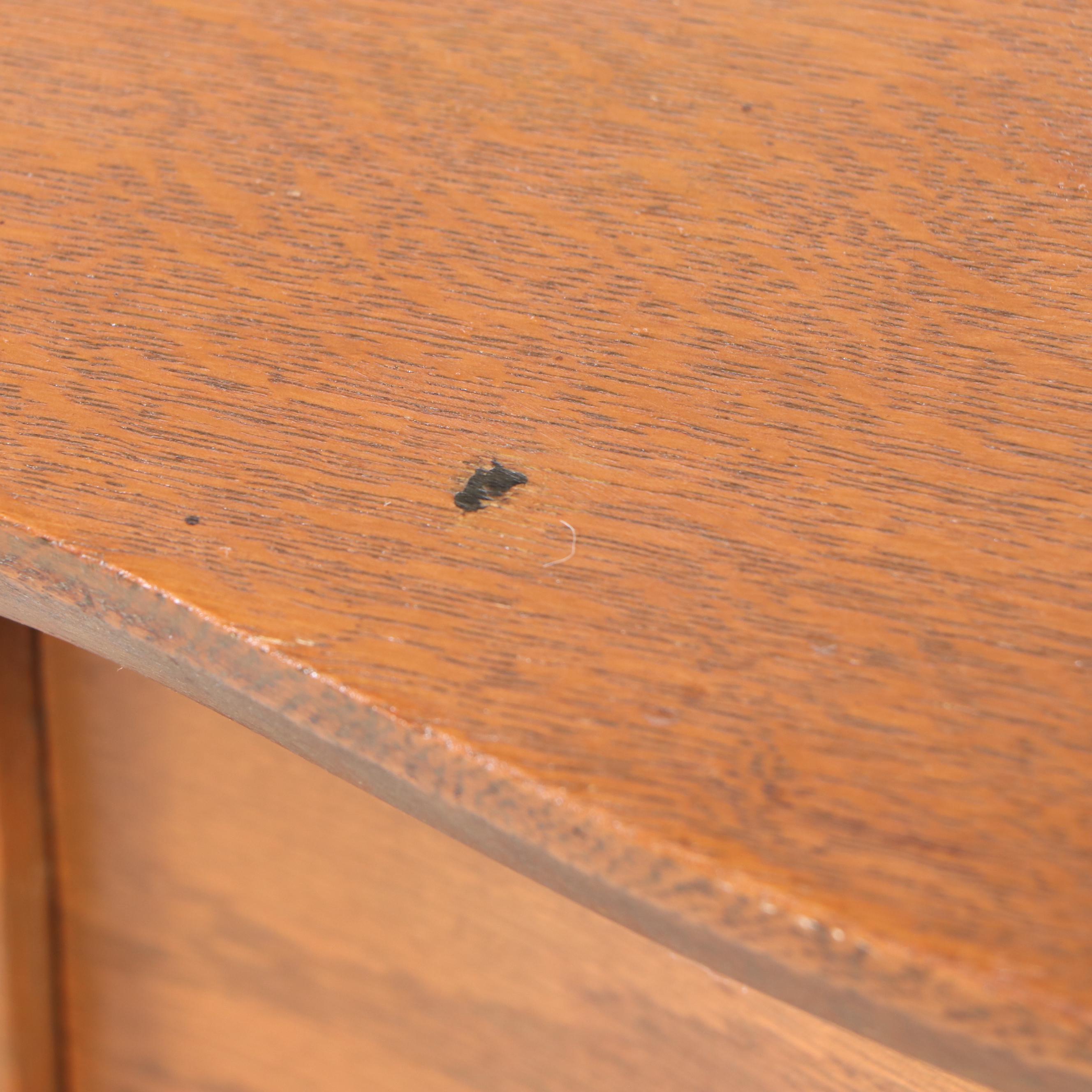 Victorian Style Oak Washstand