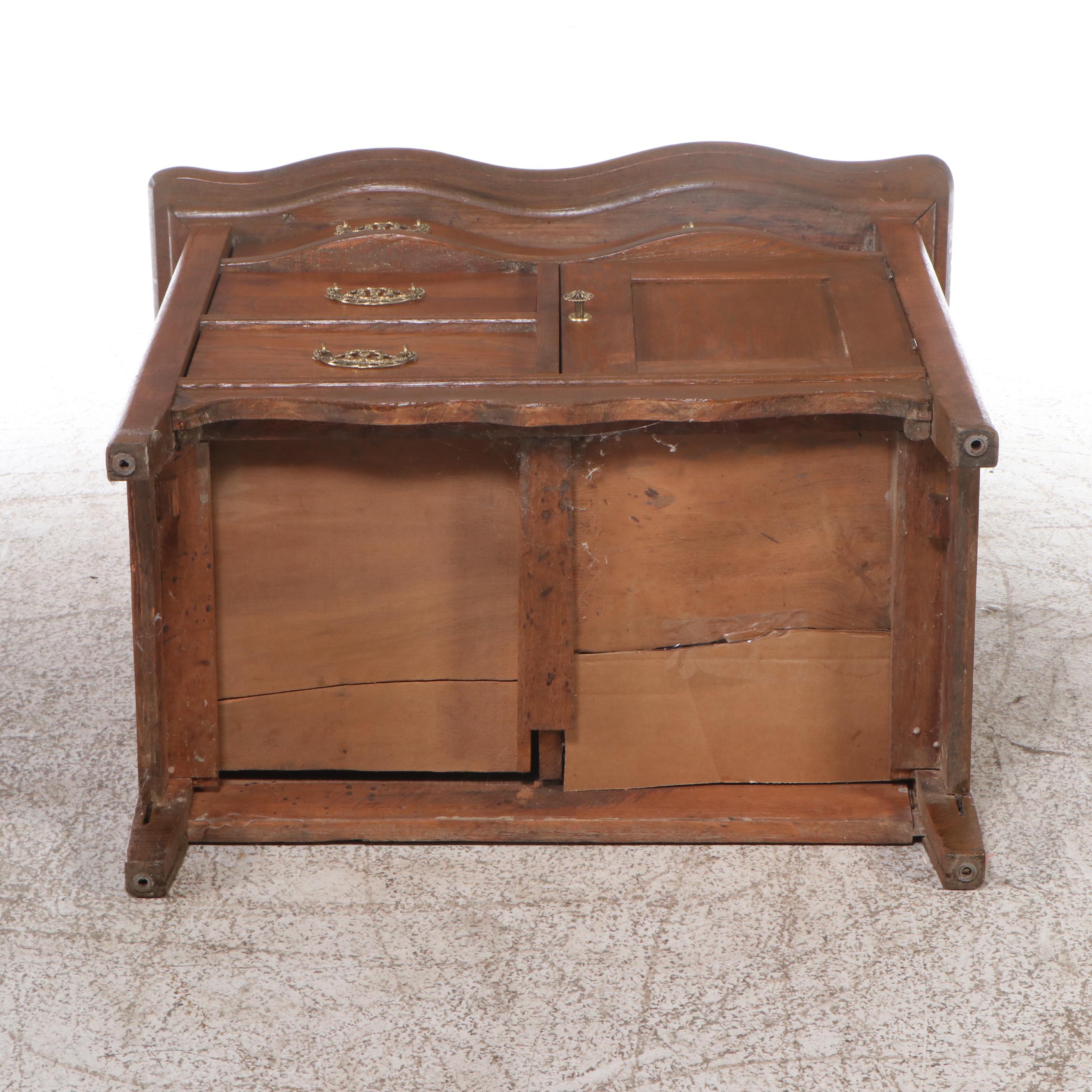 Victorian Style Oak Washstand