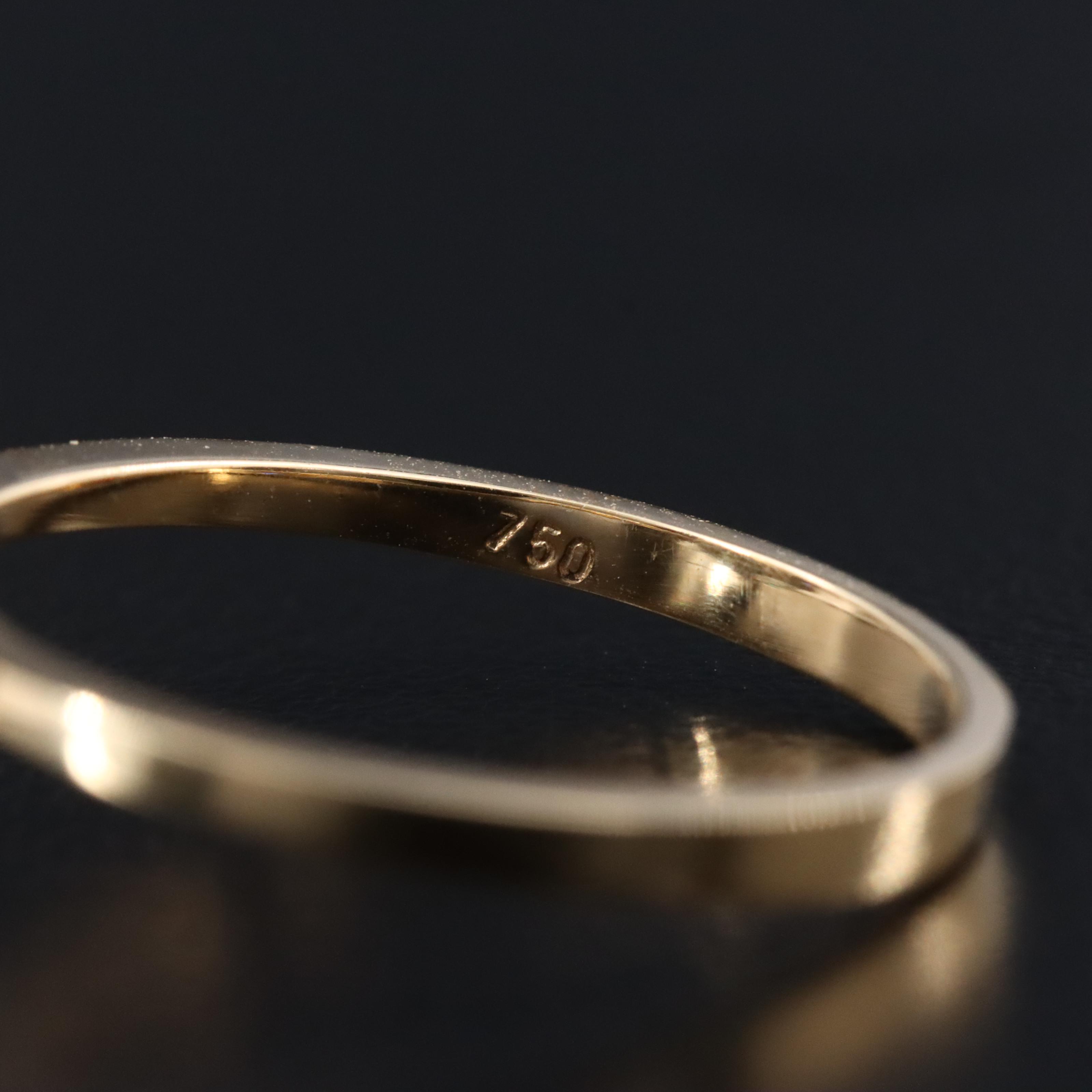 18K 7.02 CT Lab Grown Diamond Solitaire Ring with IGI Report