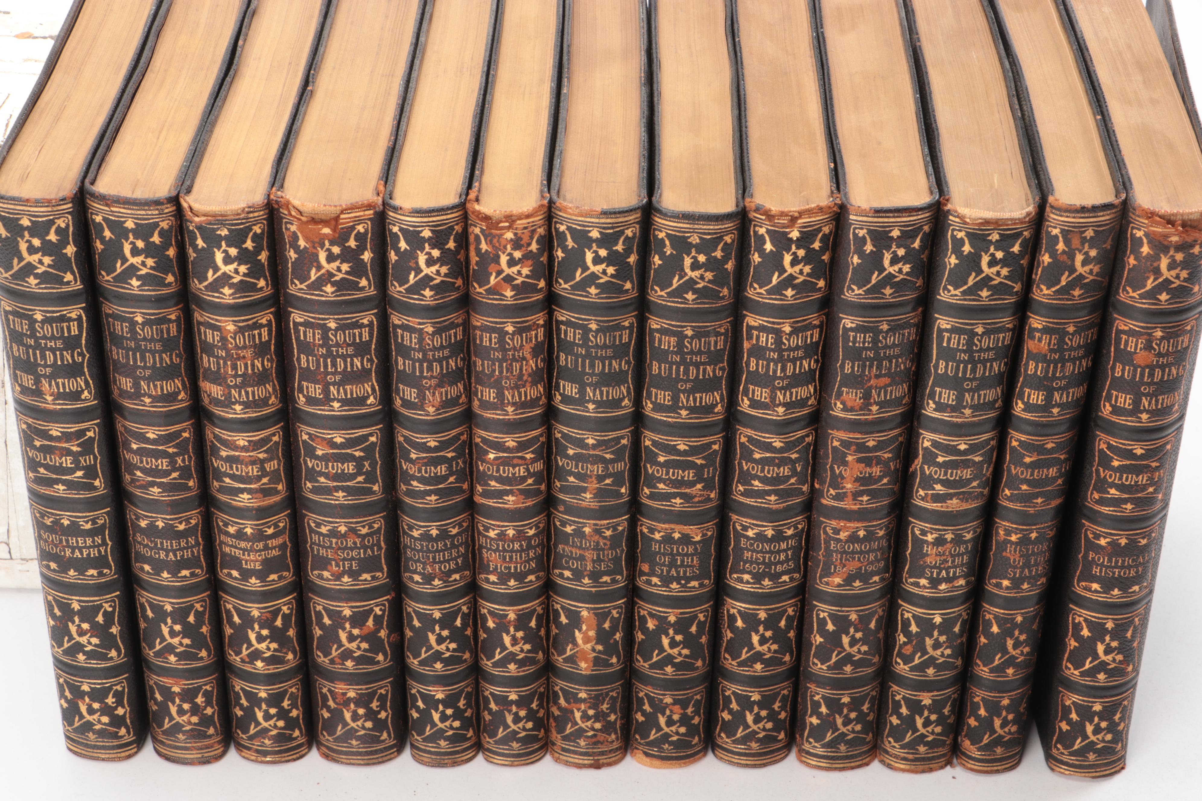 "The South in the Building of the Nation" Thirteen-Volume Set, 1909