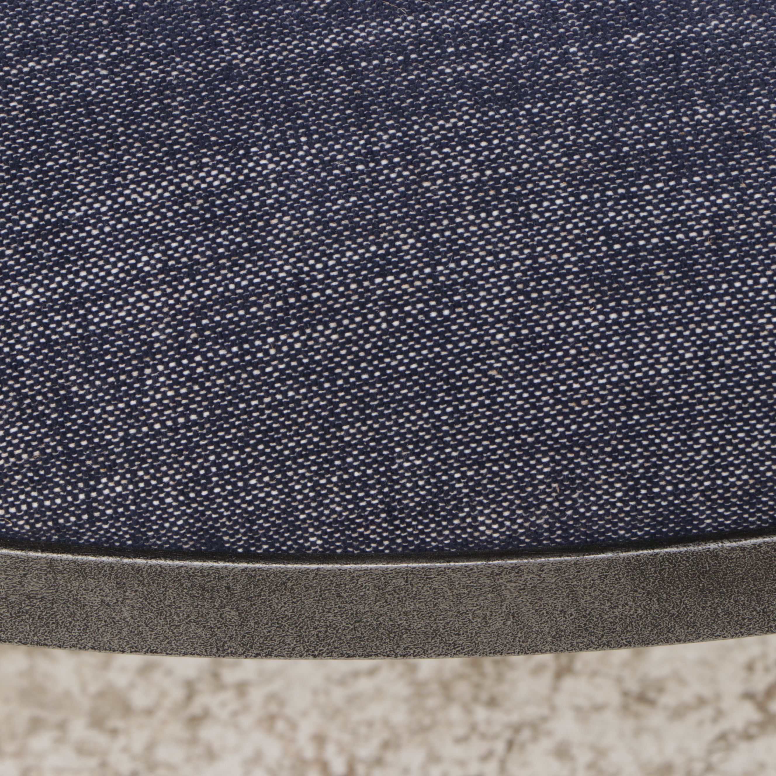 Arhaus Contemporary Circular Upholstered Ottoman