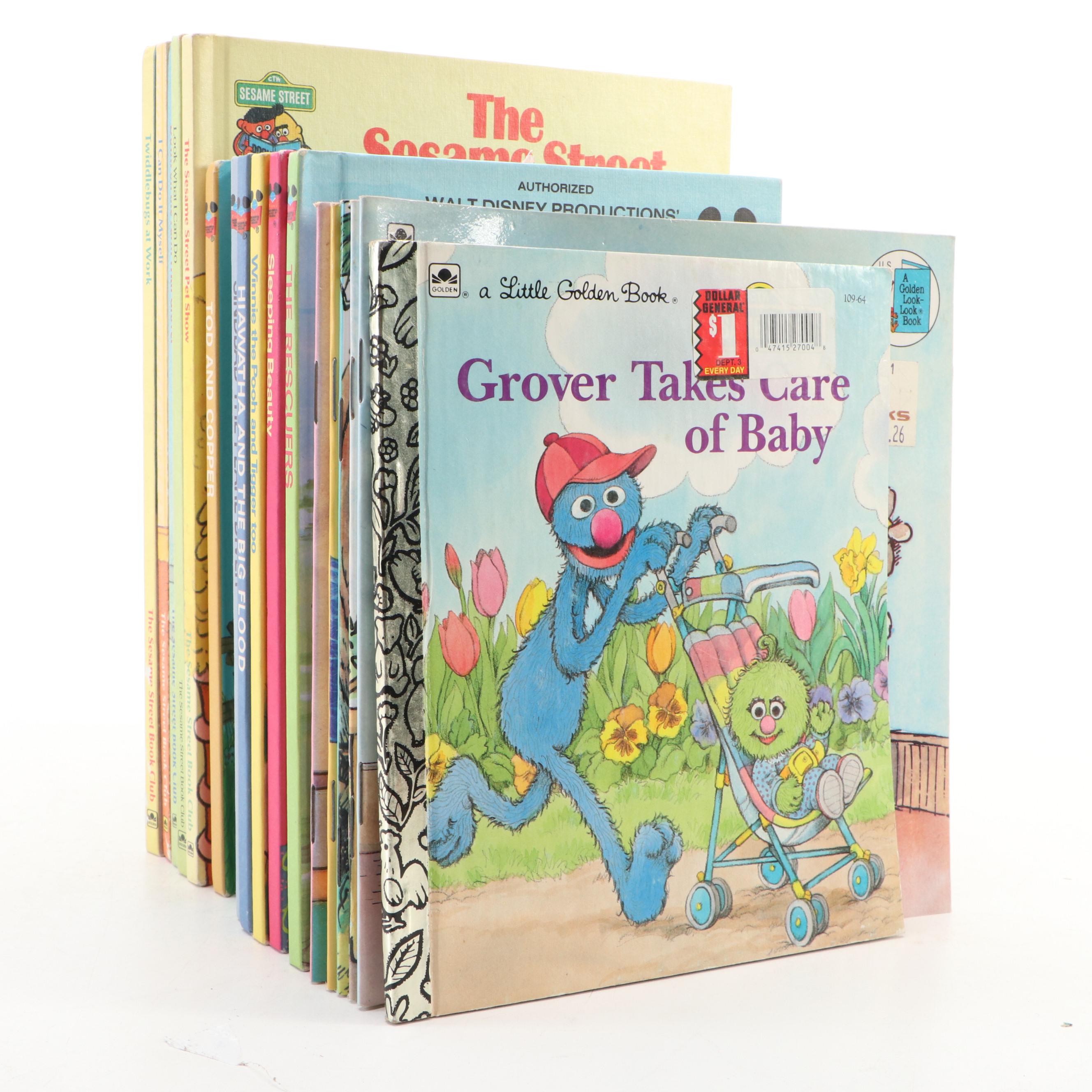Sesame Street Book Club Collection and Other Children's Books