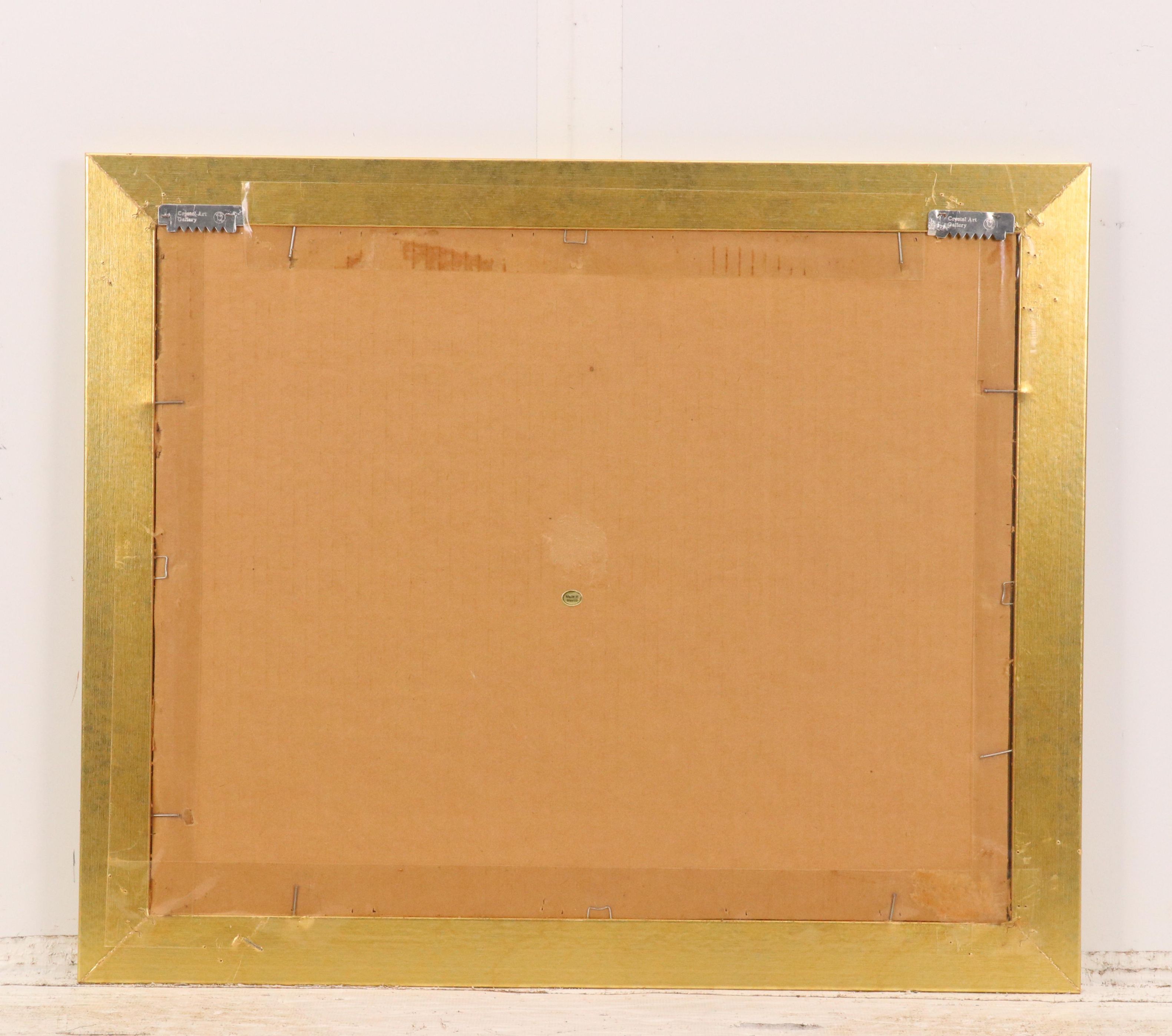 After Thomas Kinkade Offset Lithograph "Twilight Cottage: April," 1999