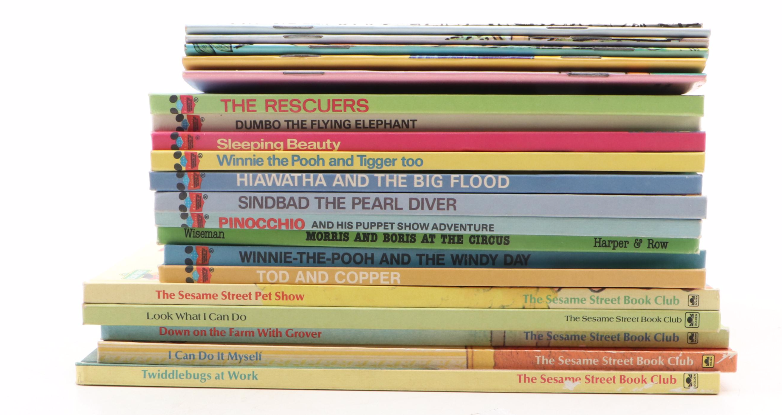 Sesame Street Book Club Collection and Other Children's Books