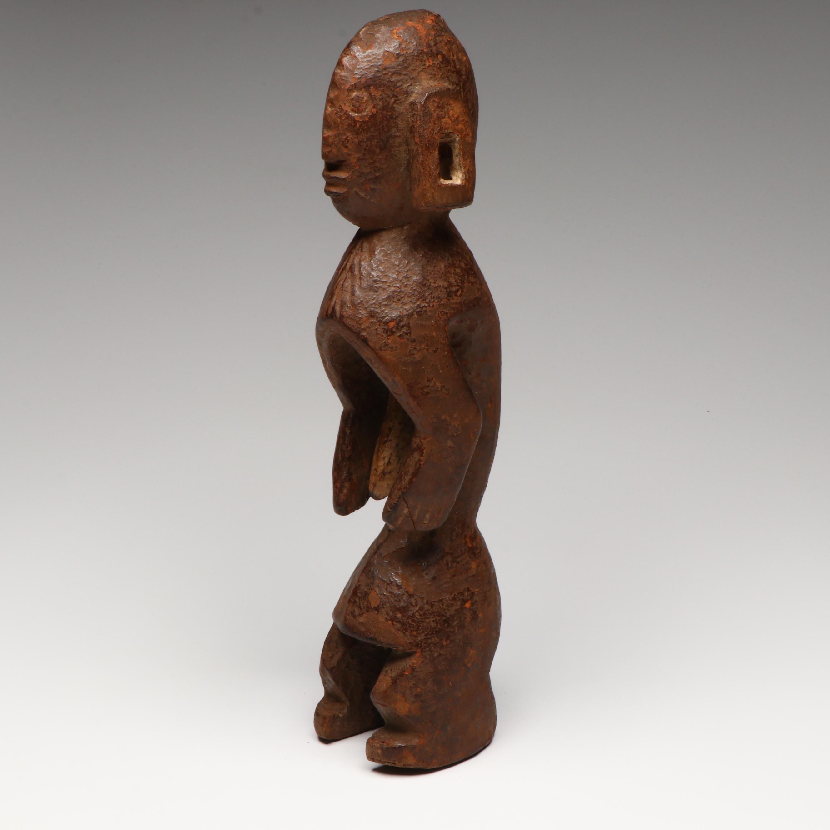 Nigerian Mumuye Peoples Hand-Carved "Lagalagana" Animist Tree Spirit Figure