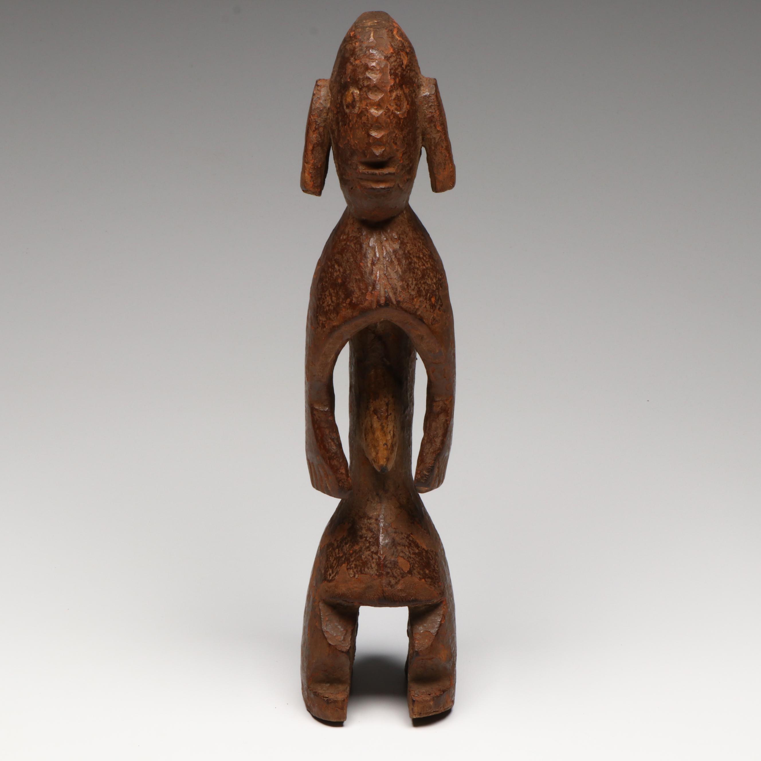 Nigerian Mumuye Peoples Hand-Carved "Lagalagana" Animist Tree Spirit Figure