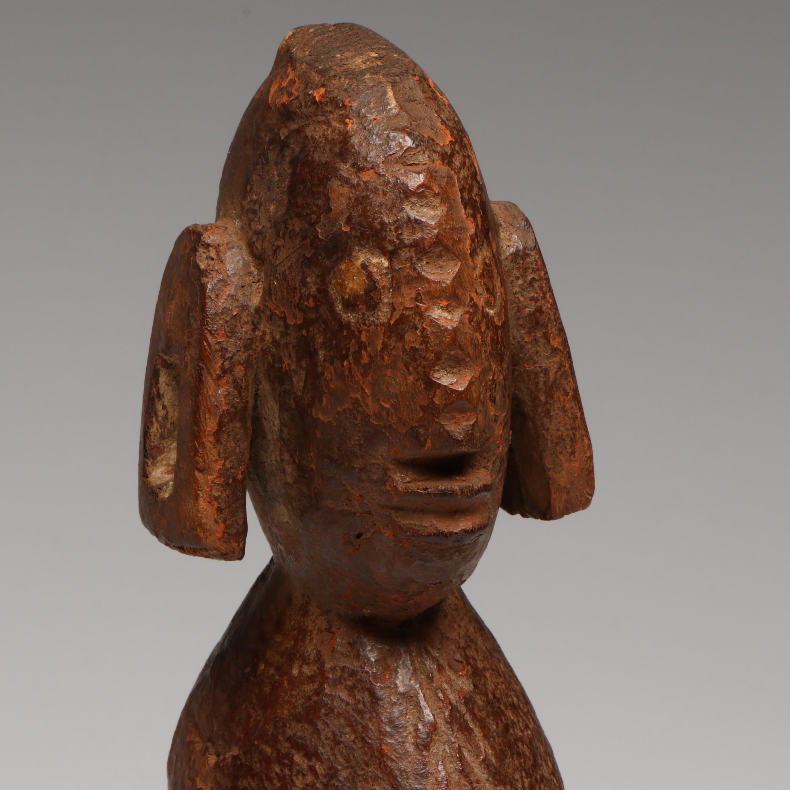 Nigerian Mumuye Peoples Hand-Carved "Lagalagana" Animist Tree Spirit Figure