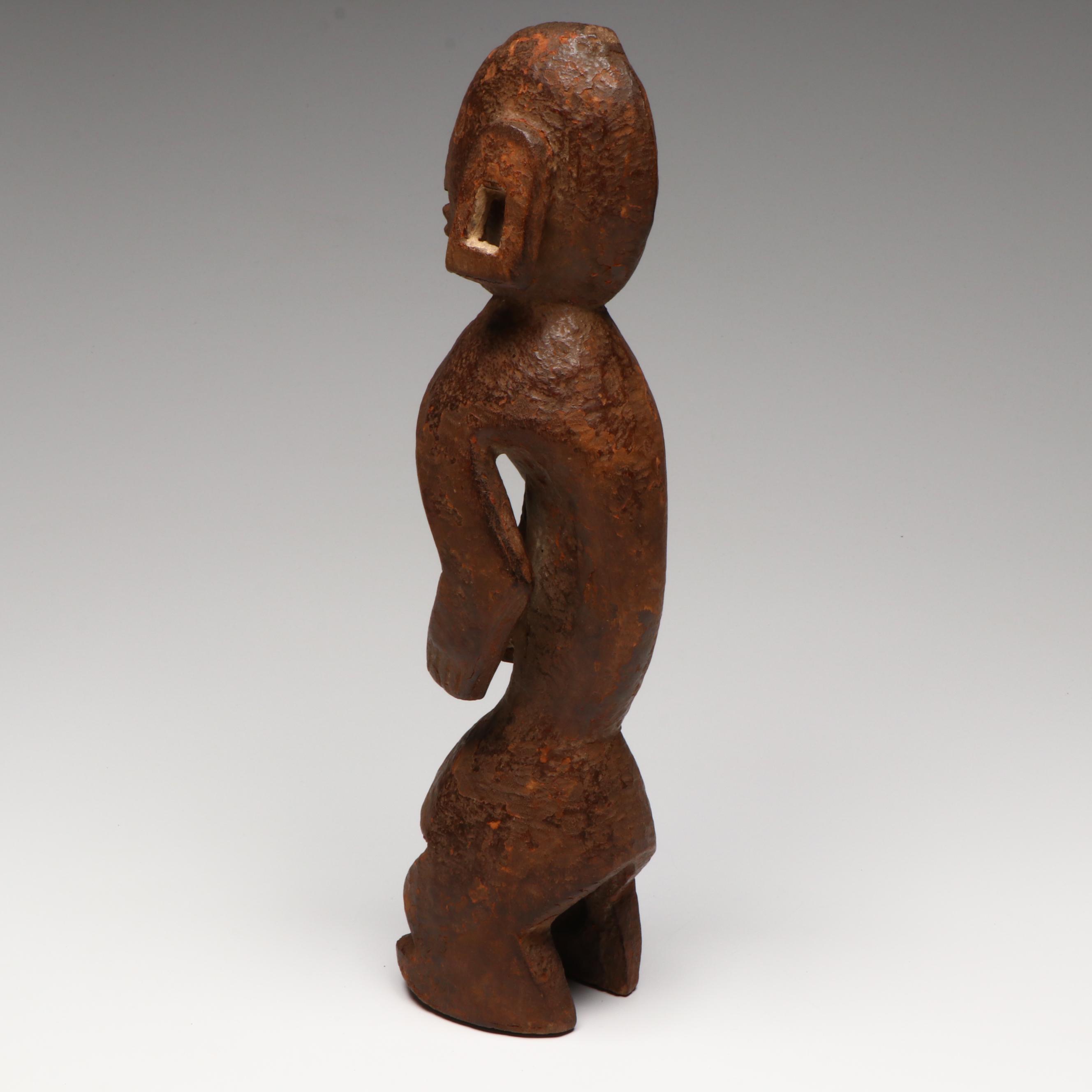 Nigerian Mumuye Peoples Hand-Carved "Lagalagana" Animist Tree Spirit Figure