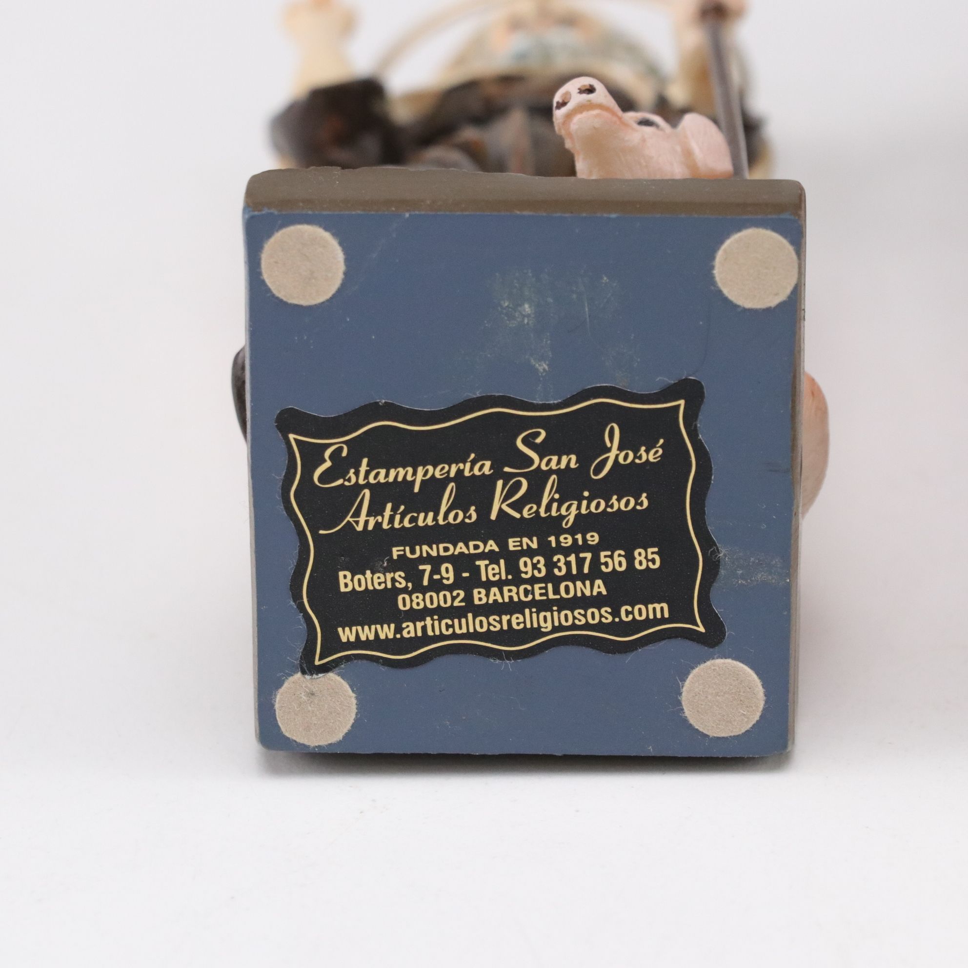 Russian Orthodox Hand-Painted Icon Egg with Saint Sebastian Figurine and More