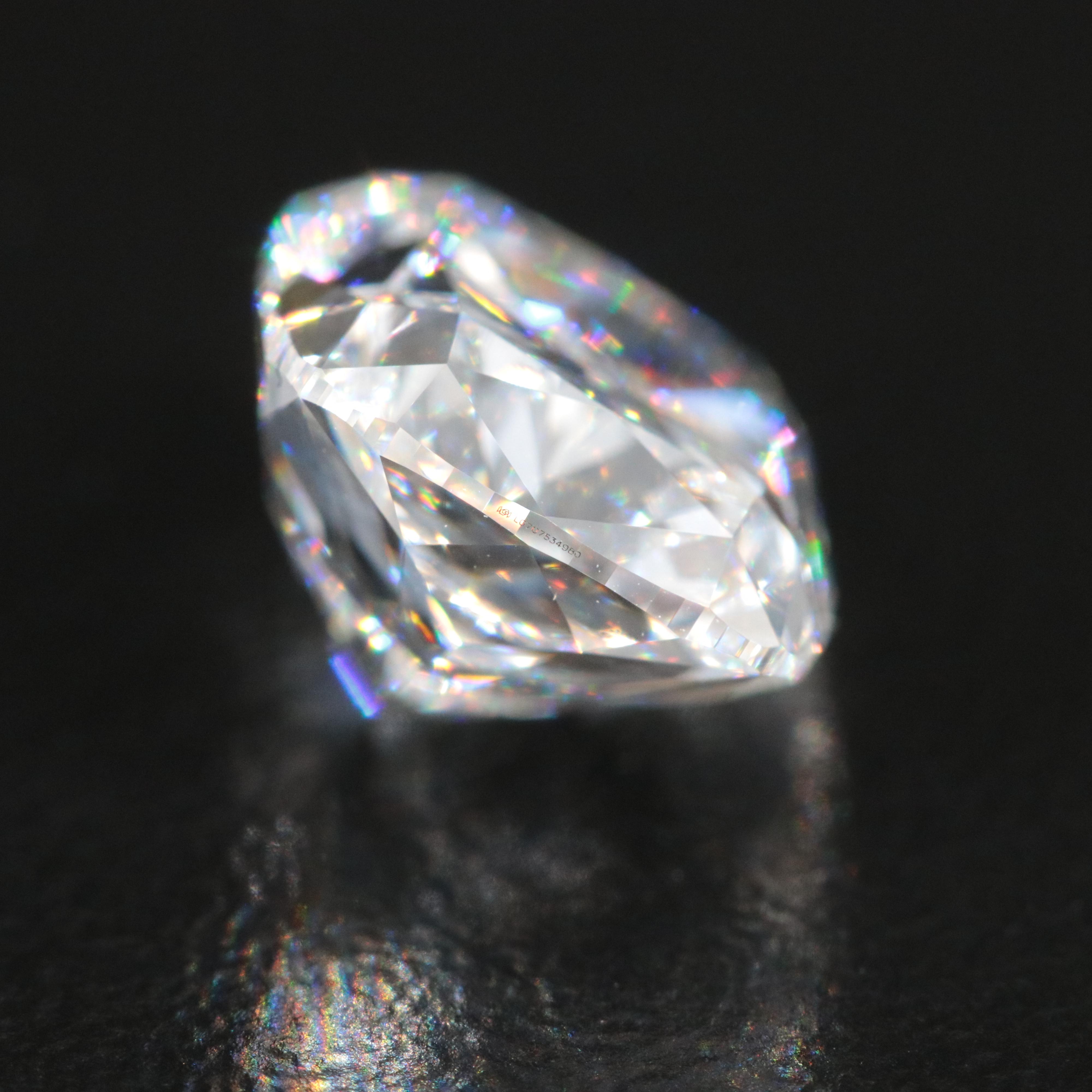Loose 5.26 CT Lab Grown Diamond with IGI Report