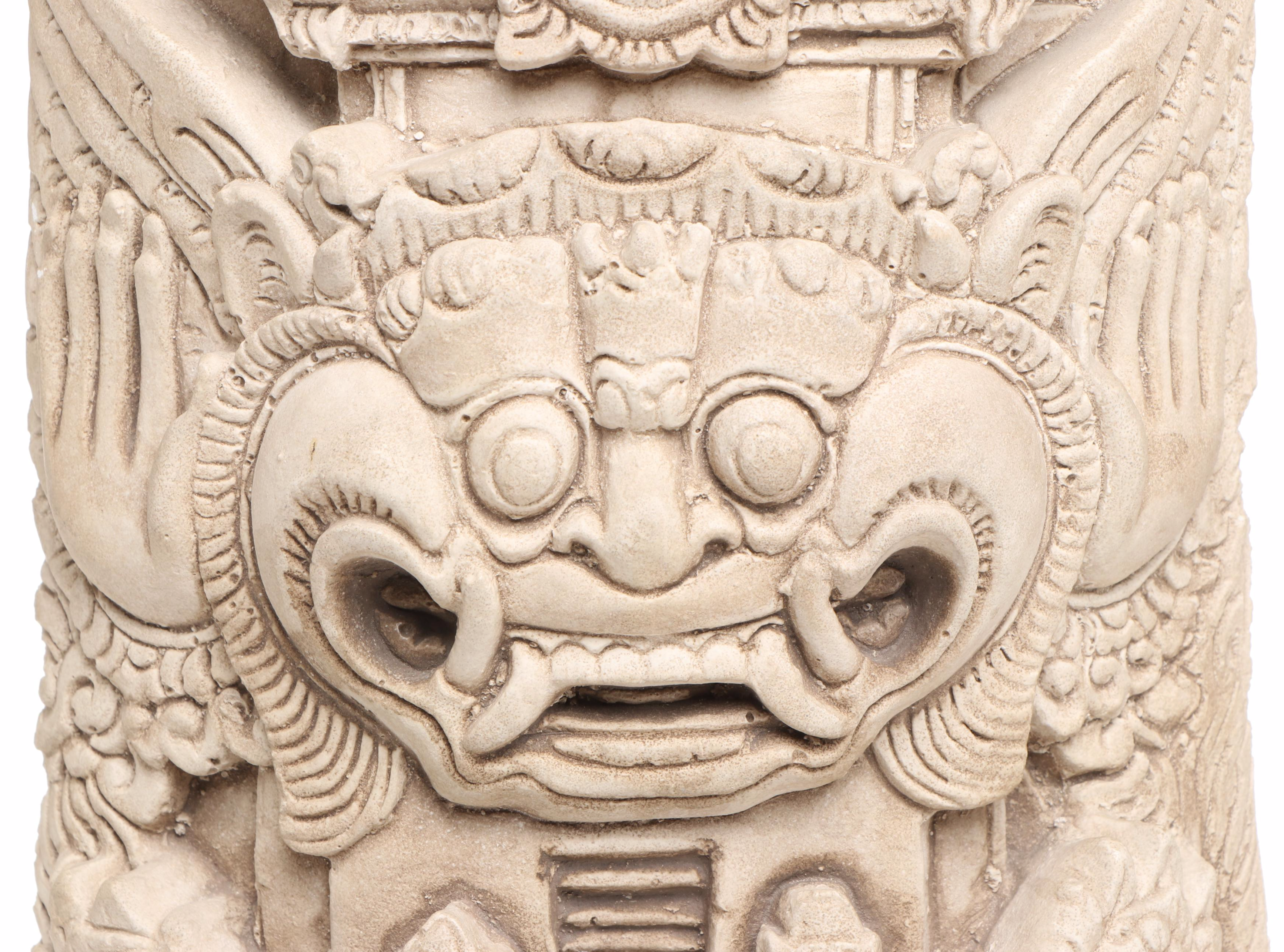 Southeast Asian Style Cast Plaster Temple Wall Décor