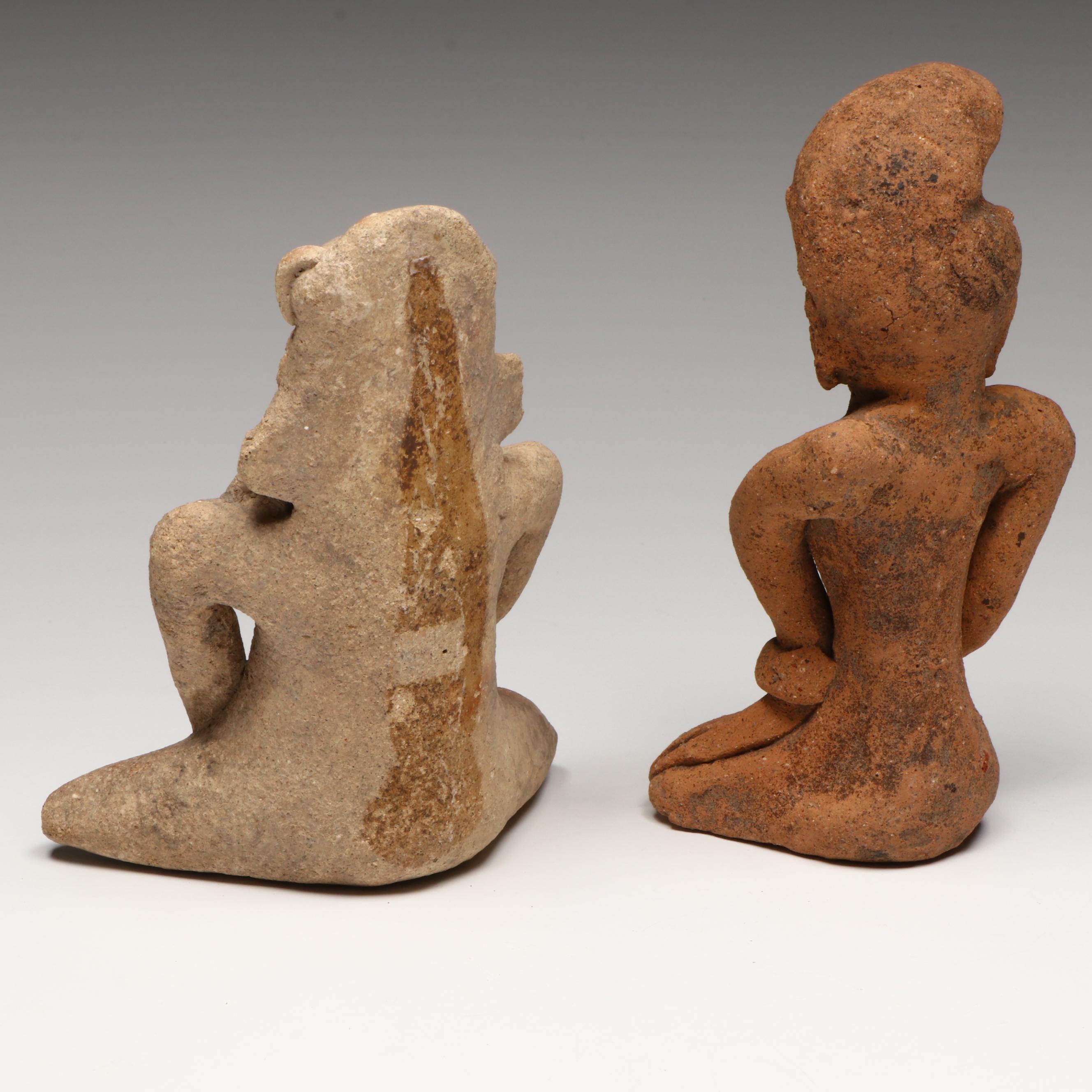 Pre-Columbian and Majapahit Pottery Figures