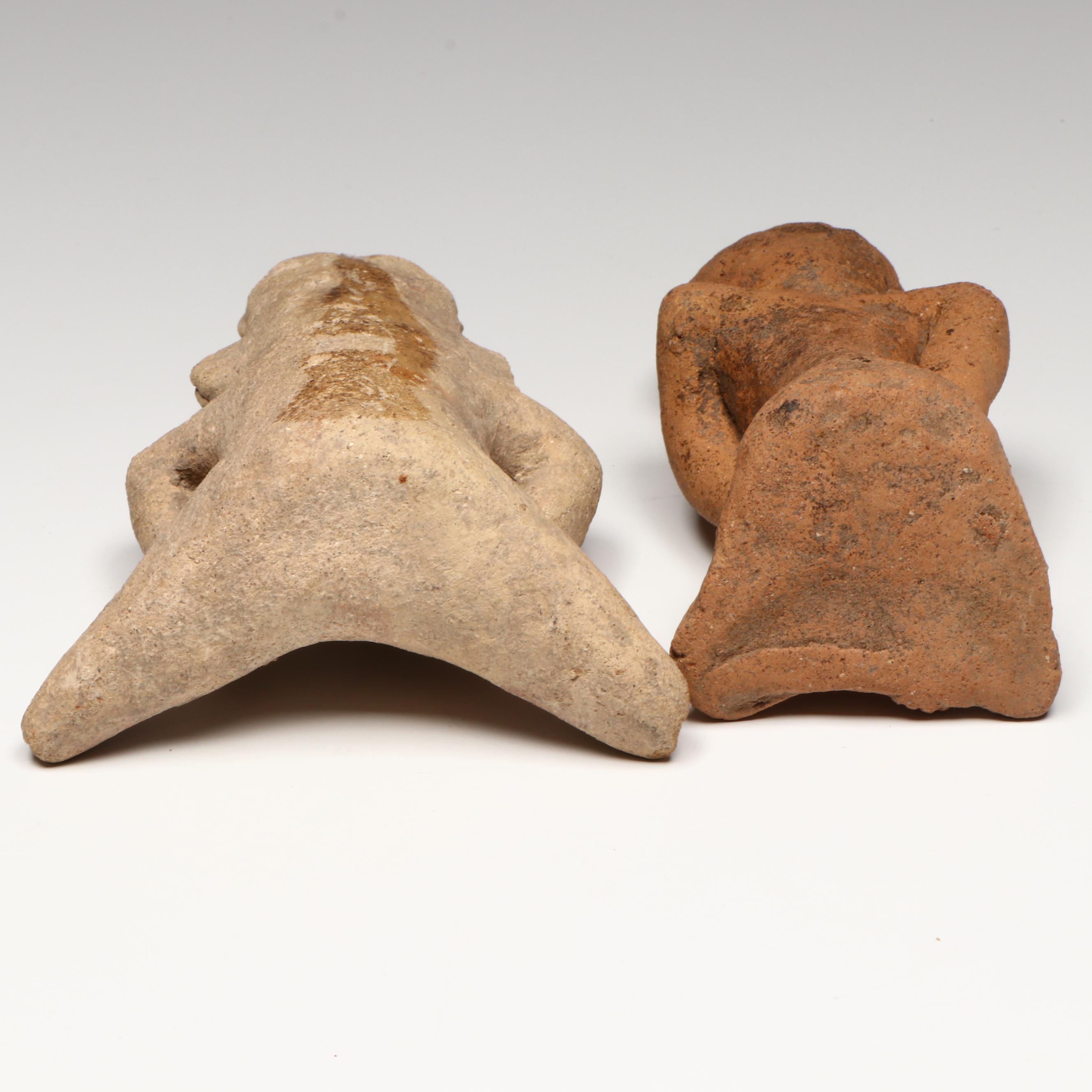 Pre-Columbian and Majapahit Pottery Figures