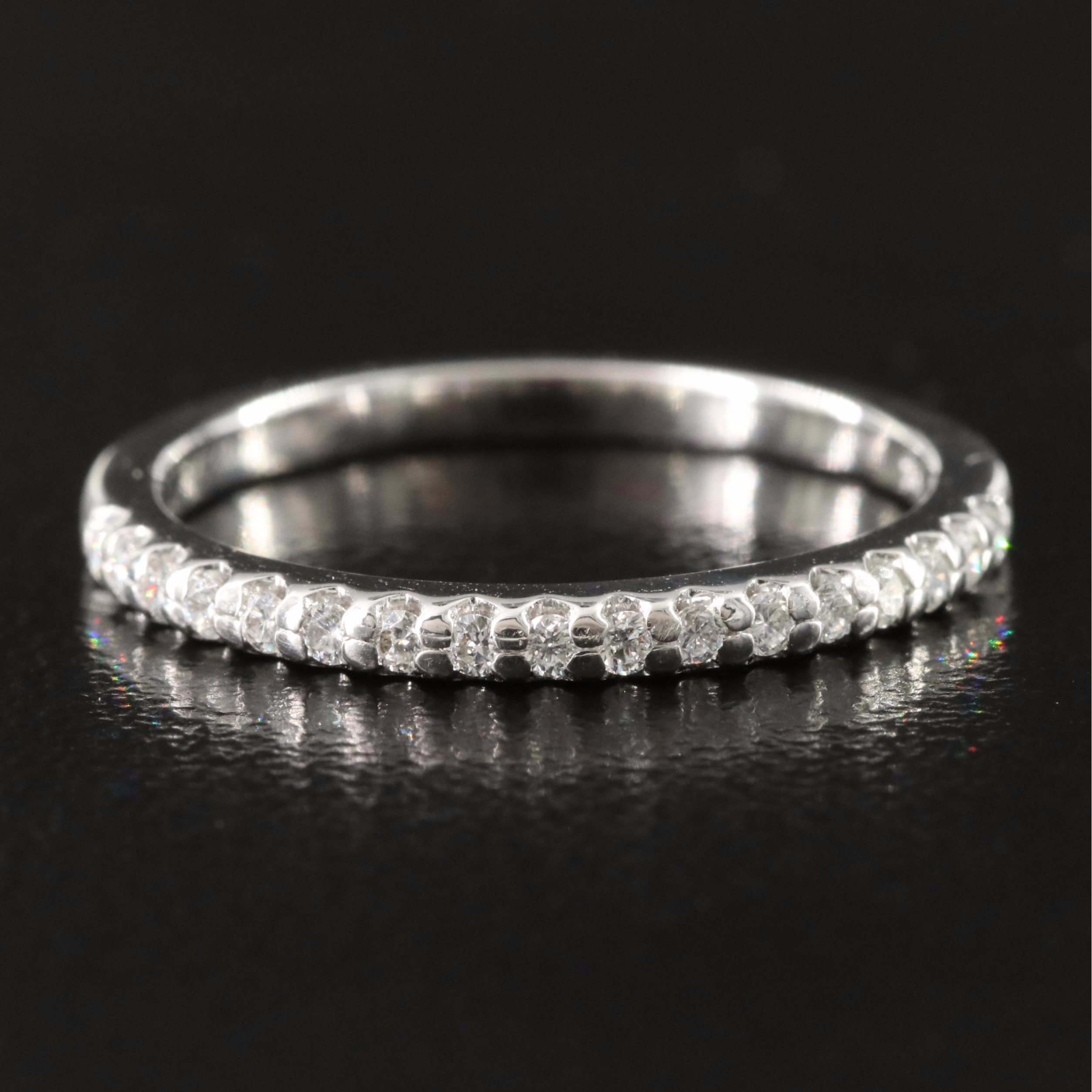 14K 0.17 CTW Diamond Band