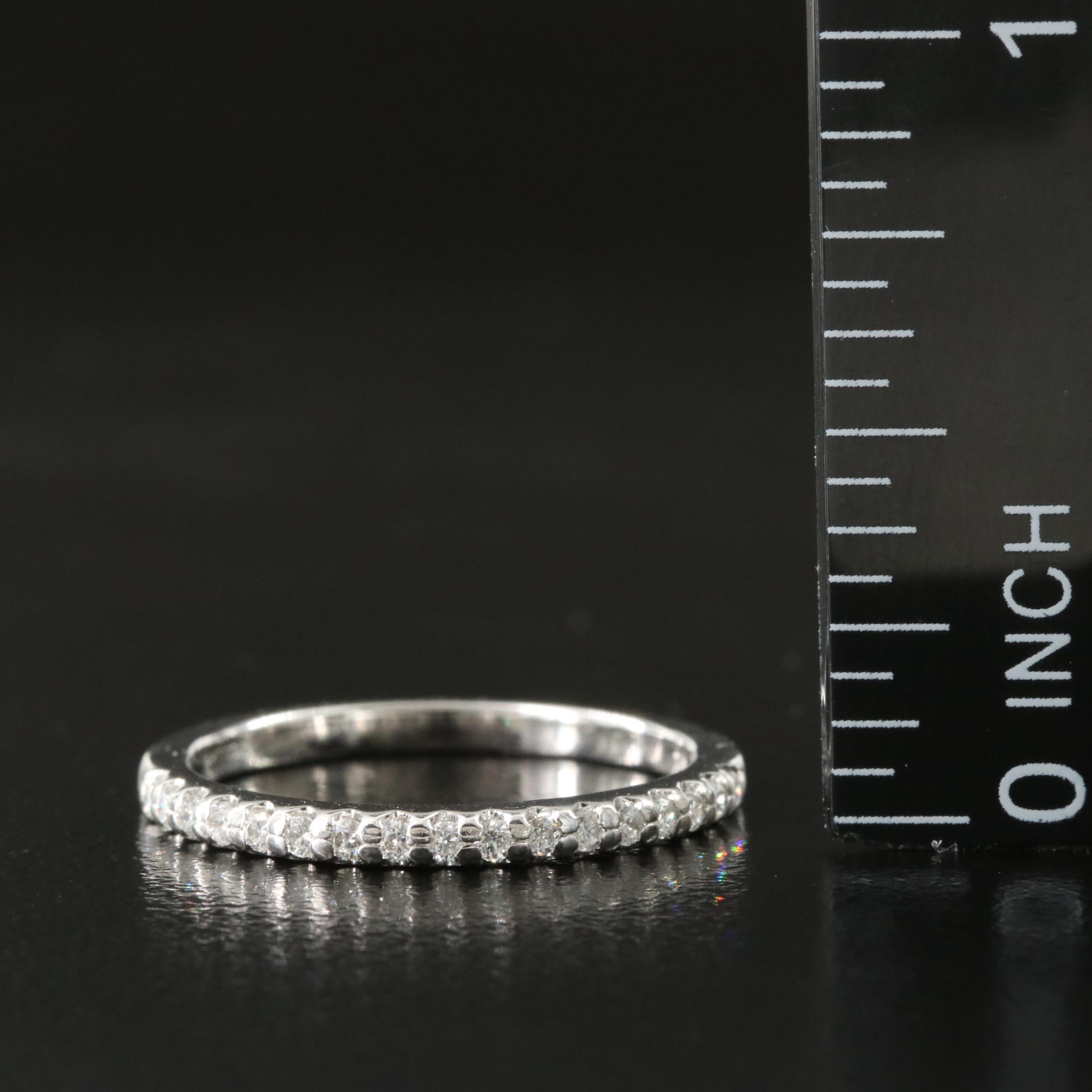 14K 0.17 CTW Diamond Band