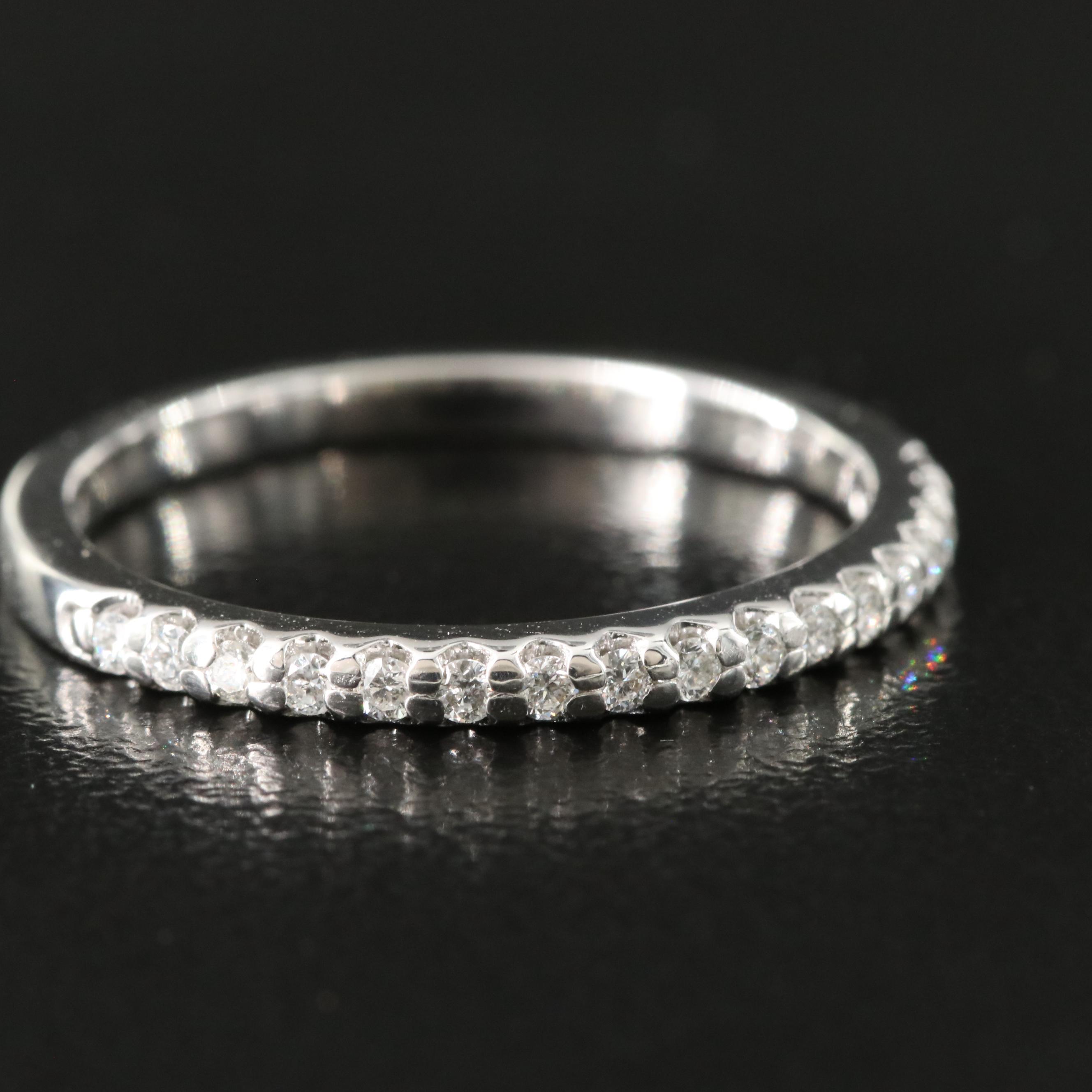 14K 0.17 CTW Diamond Band