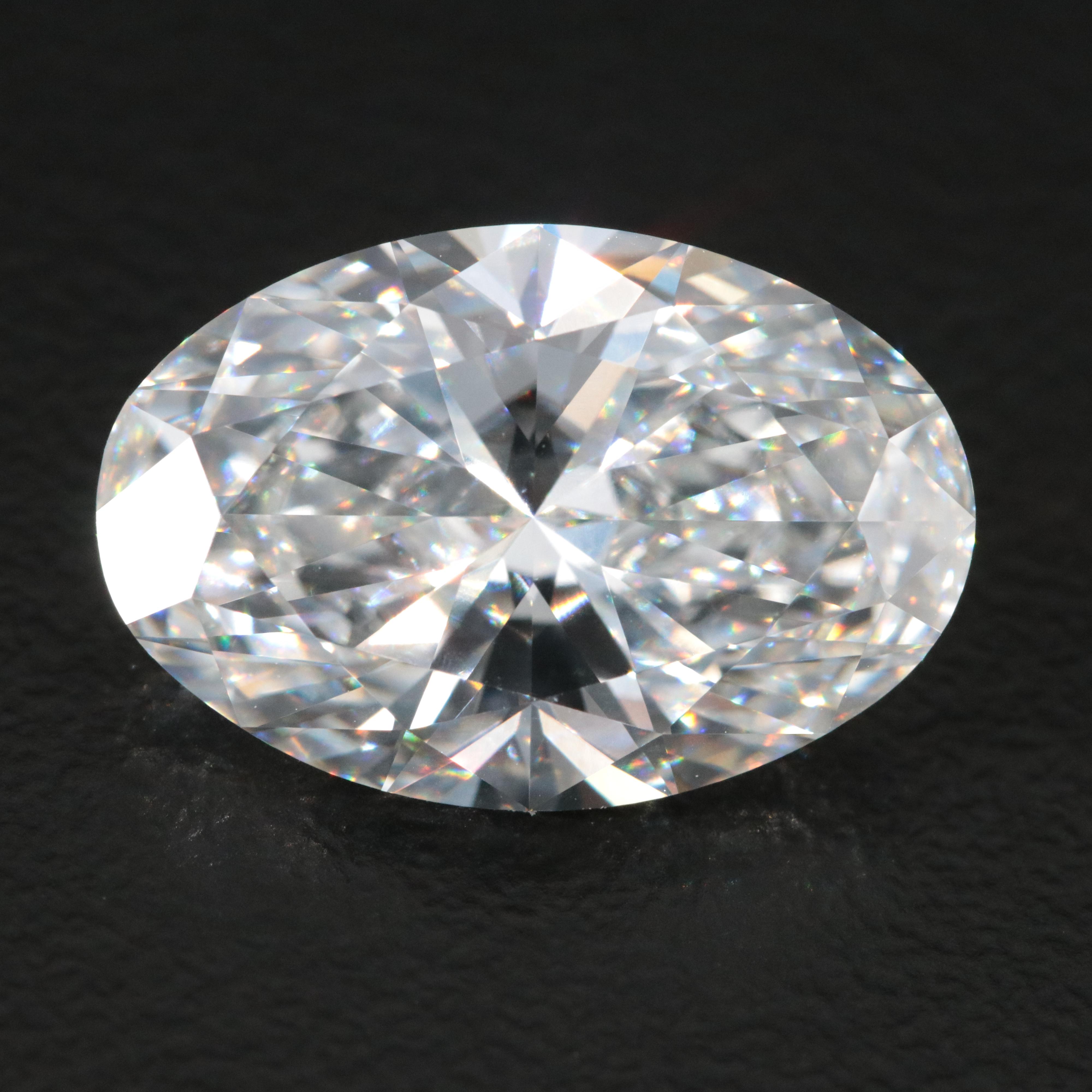 Loose 6.14 CT Lab Grown Diamond with IGI Report