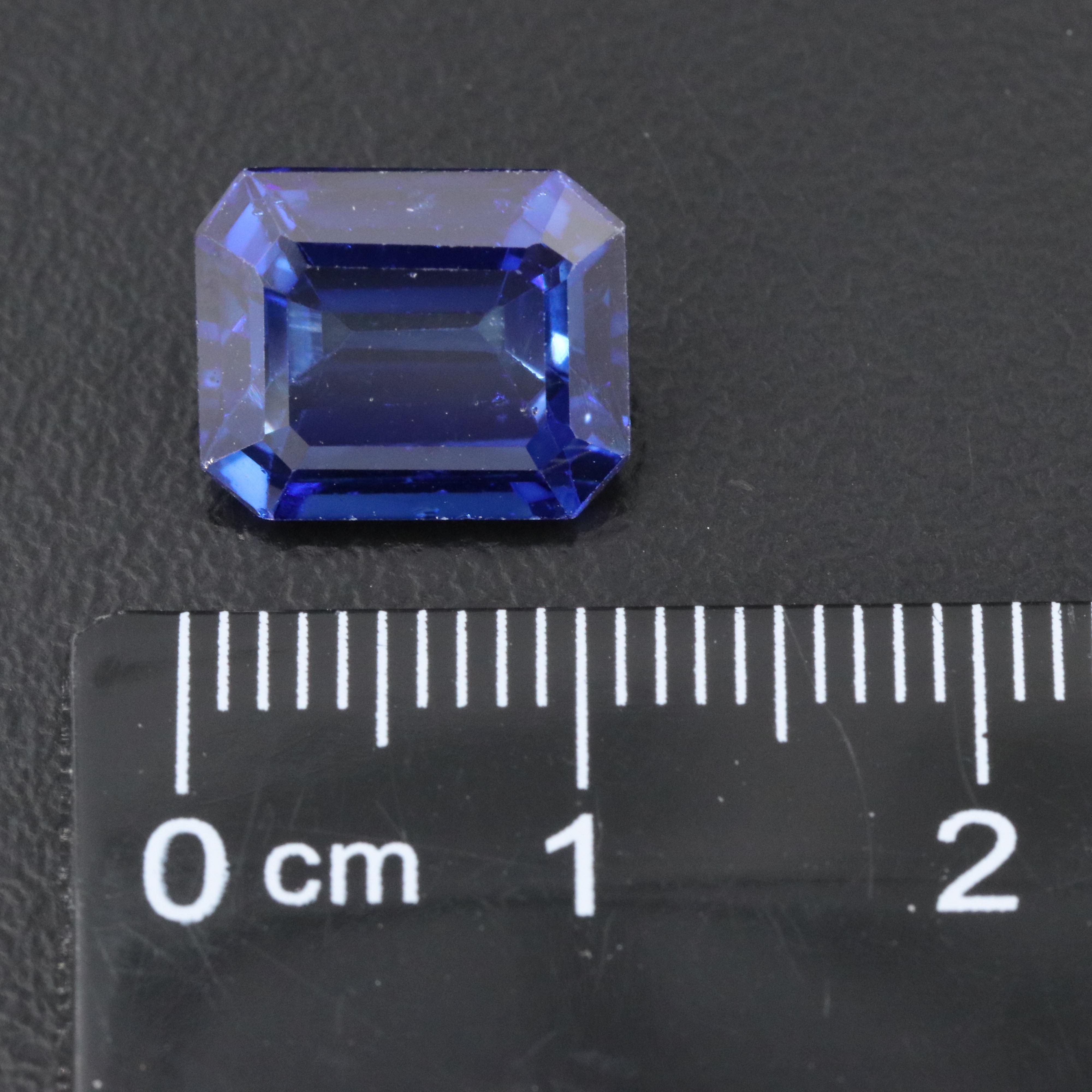 Loose 5.73 CT Lab Grown Sapphire