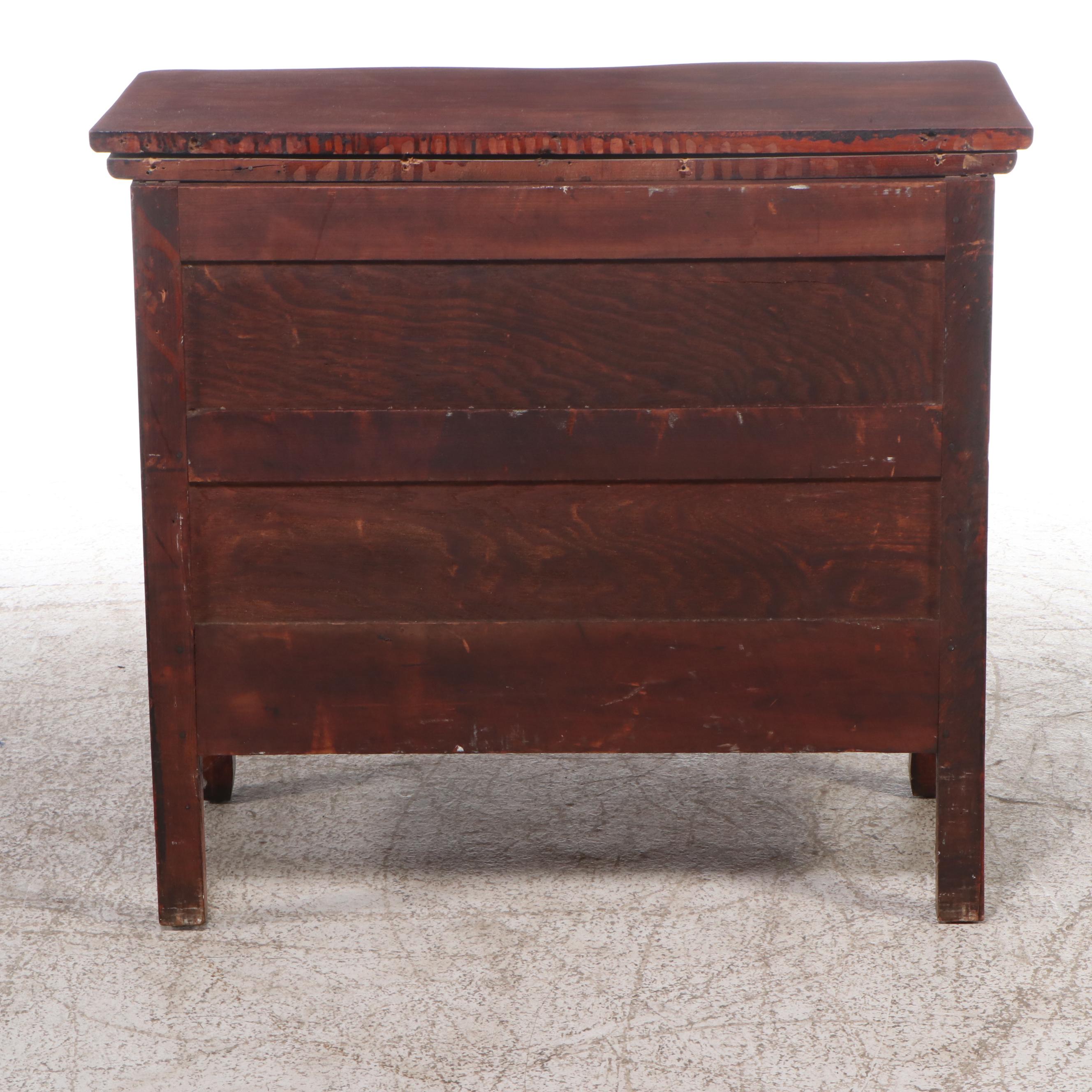 Victorian Style Mahogany Washstand