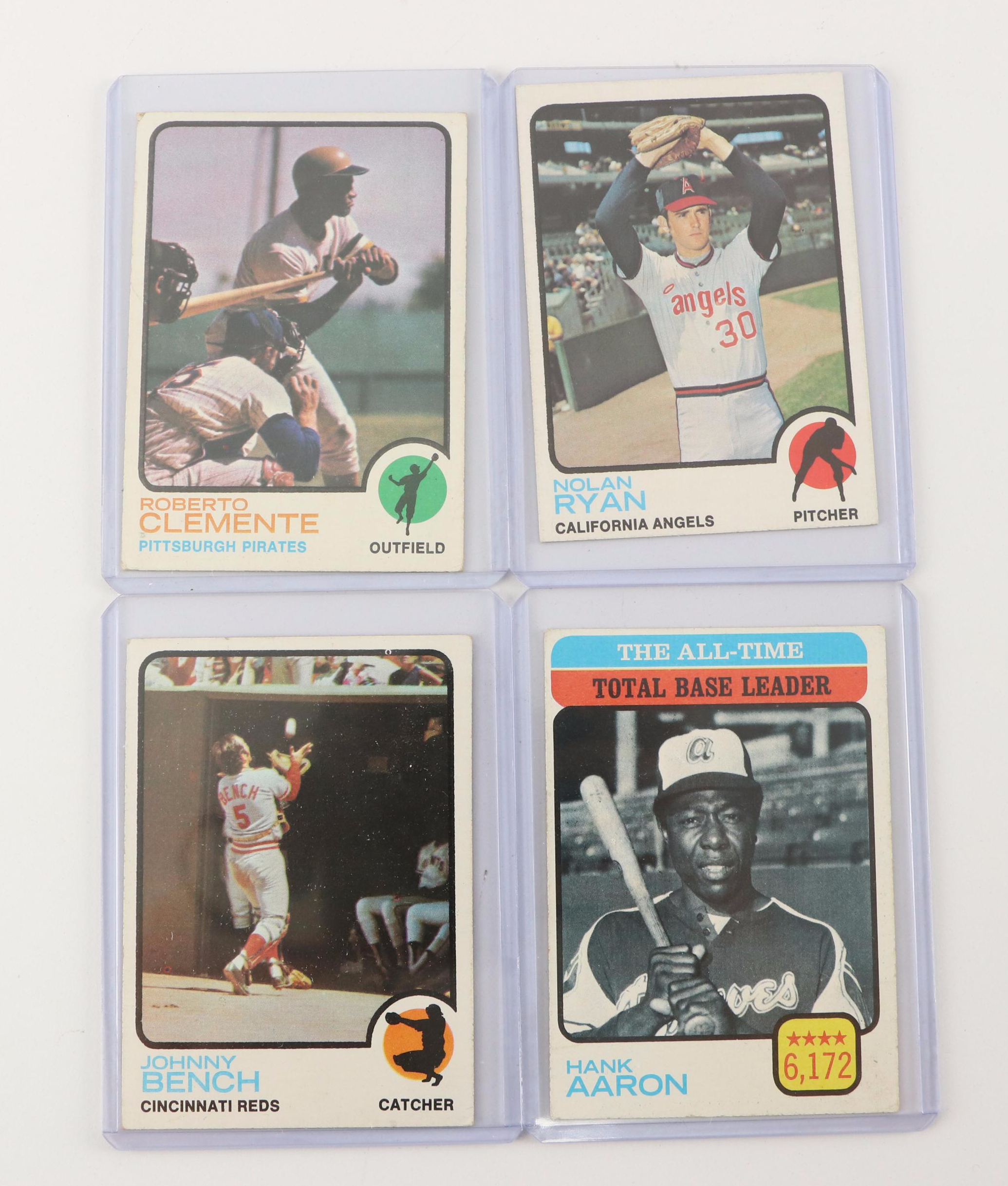 1973 Topps Complete Baseball Card Set Featuring Mike Schmidt Rookie and More