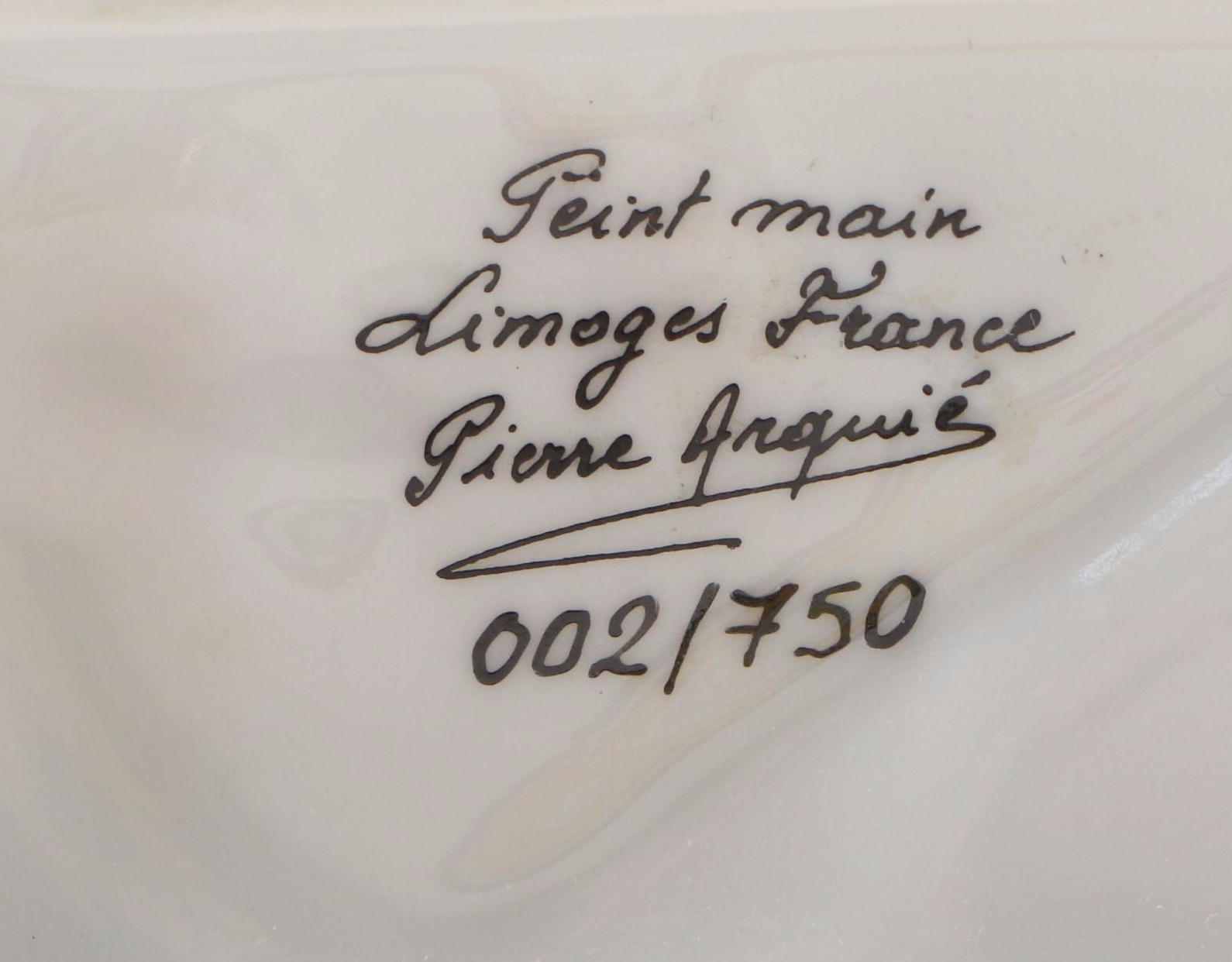 Pierre Arquié "Leonardi" Palette Hand-Painted Porcelain Limoges Box