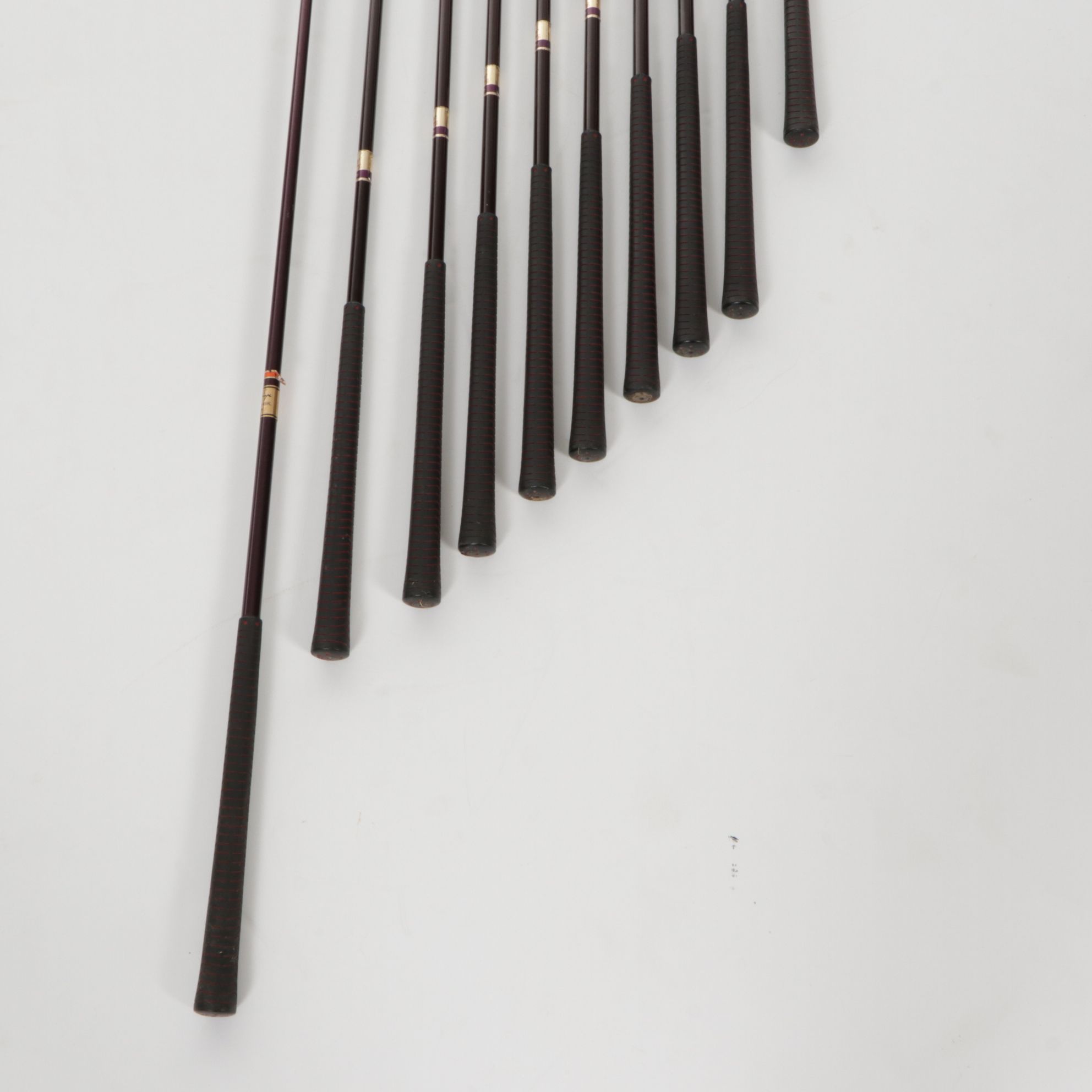 Honma Metallic Leather Golf Bag with Ladies Wood Club, Irons and More