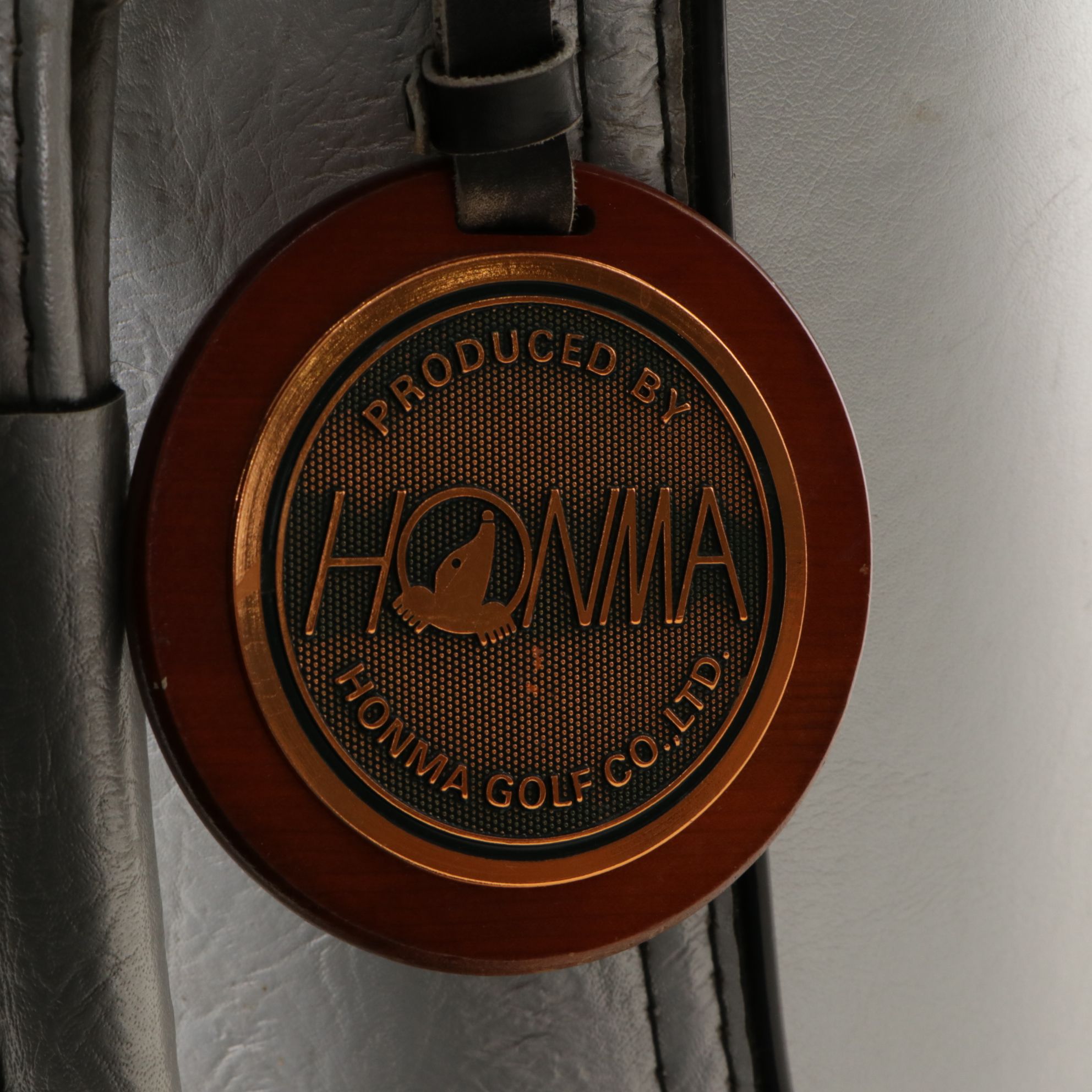 Honma Metallic Leather Golf Bag with Ladies Wood Club, Irons and More