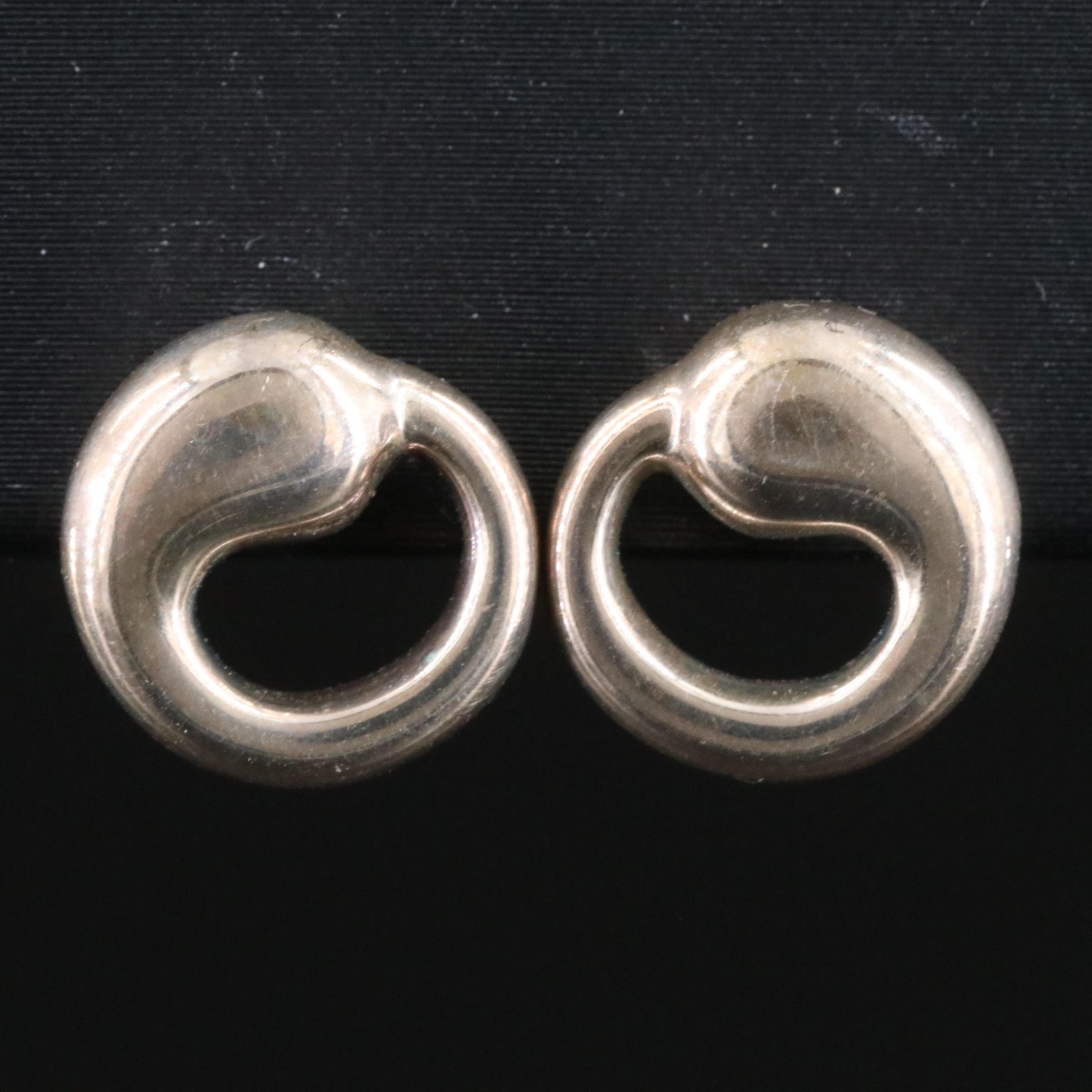 Elsa Peretti for Tiffany & Co. Sterling Eternal Circle Earrings