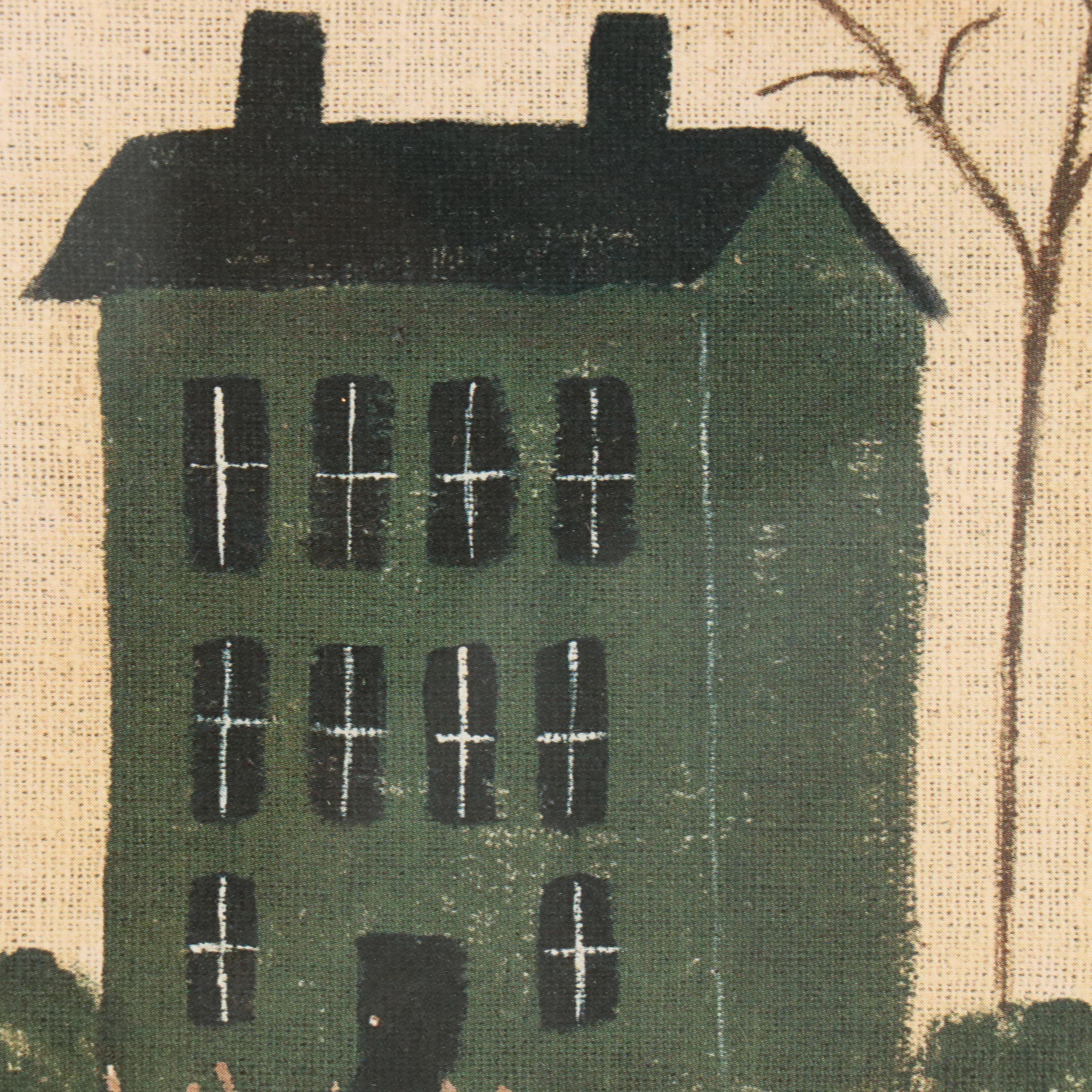 American Folk Art Style Offset Lithographs After Warren Kimble and Others