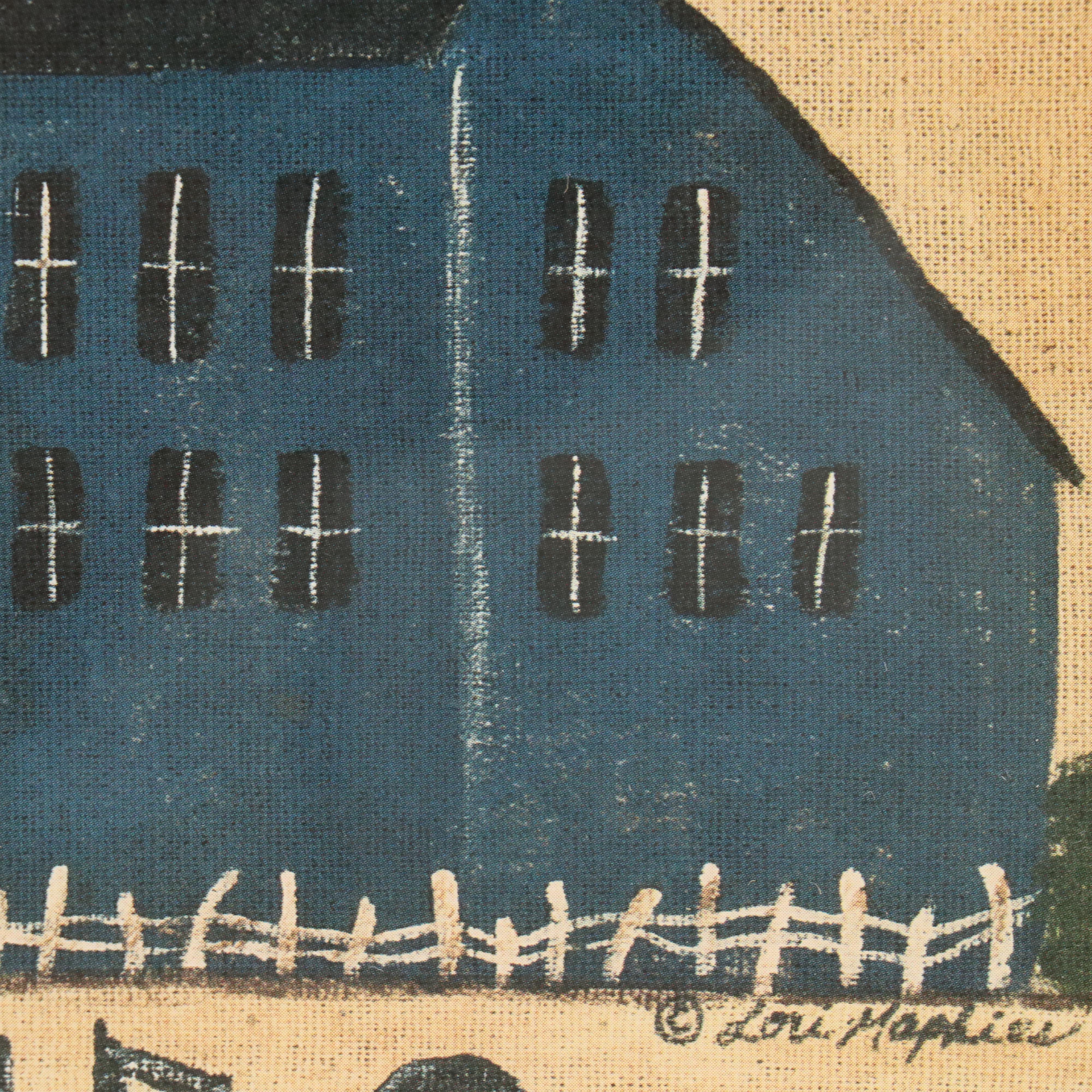 American Folk Art Style Offset Lithographs After Warren Kimble and Others