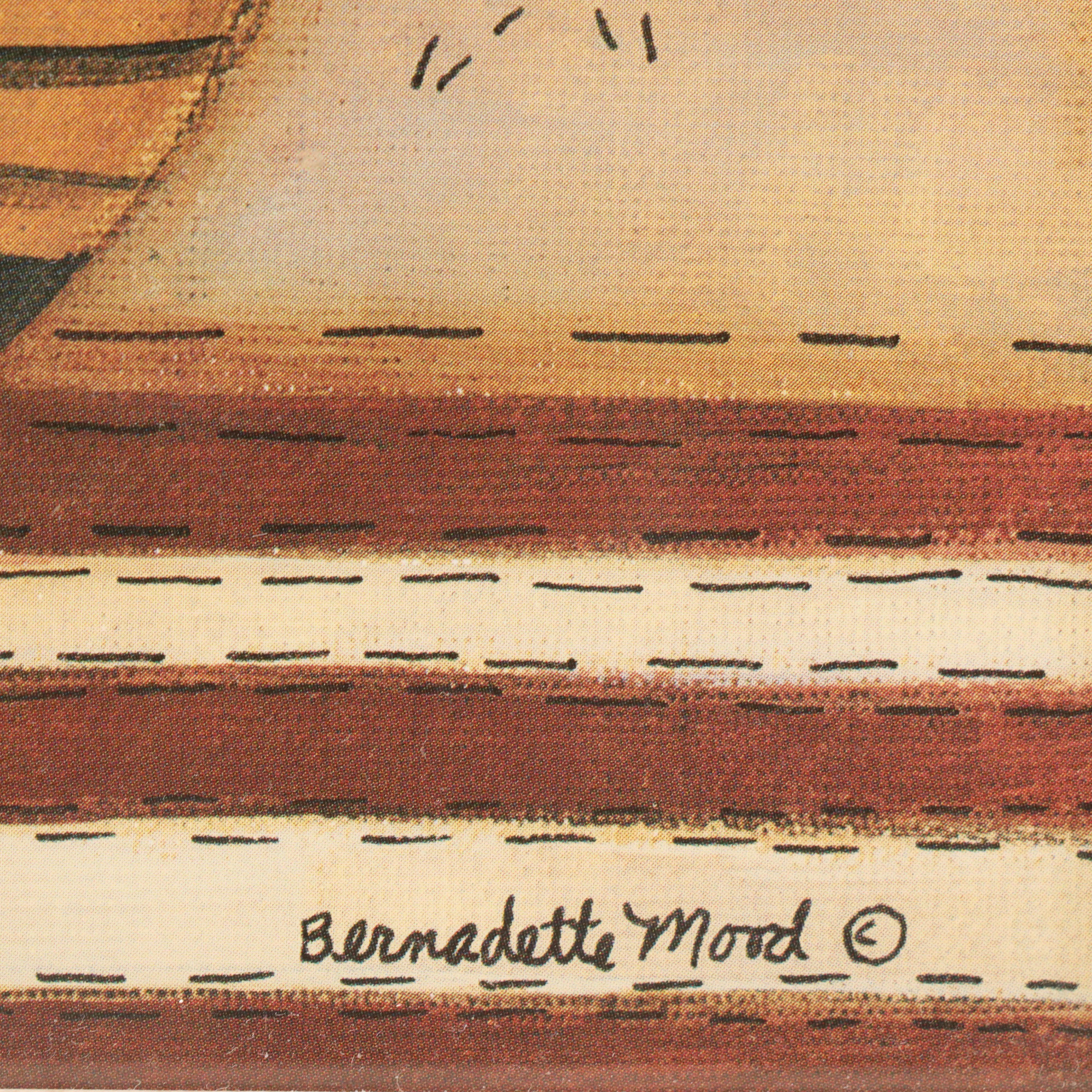 American Folk Art Style Offset Lithographs After Warren Kimble and Others