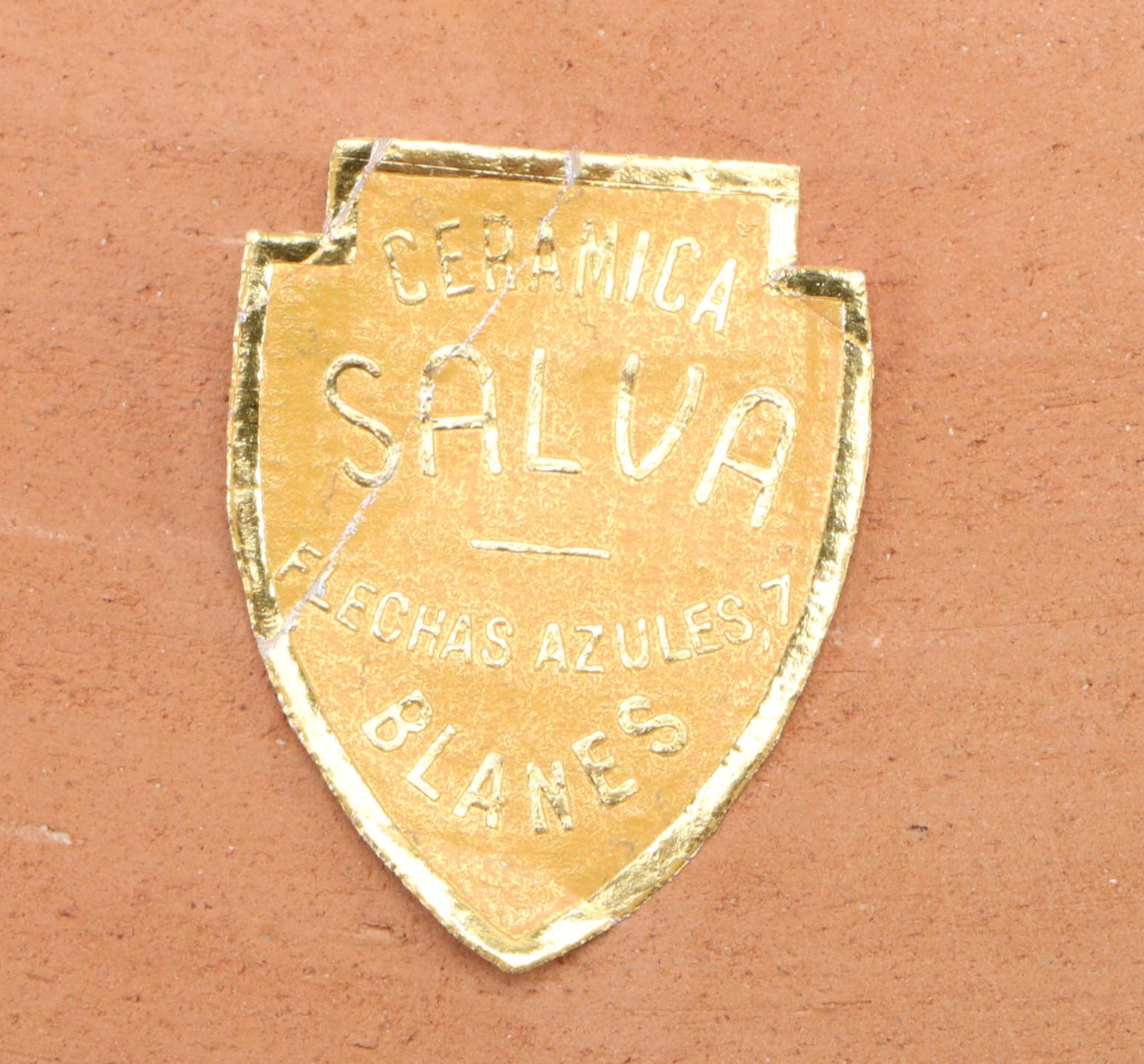 Spanish Studio Pottery Ceramic Decorative Plate