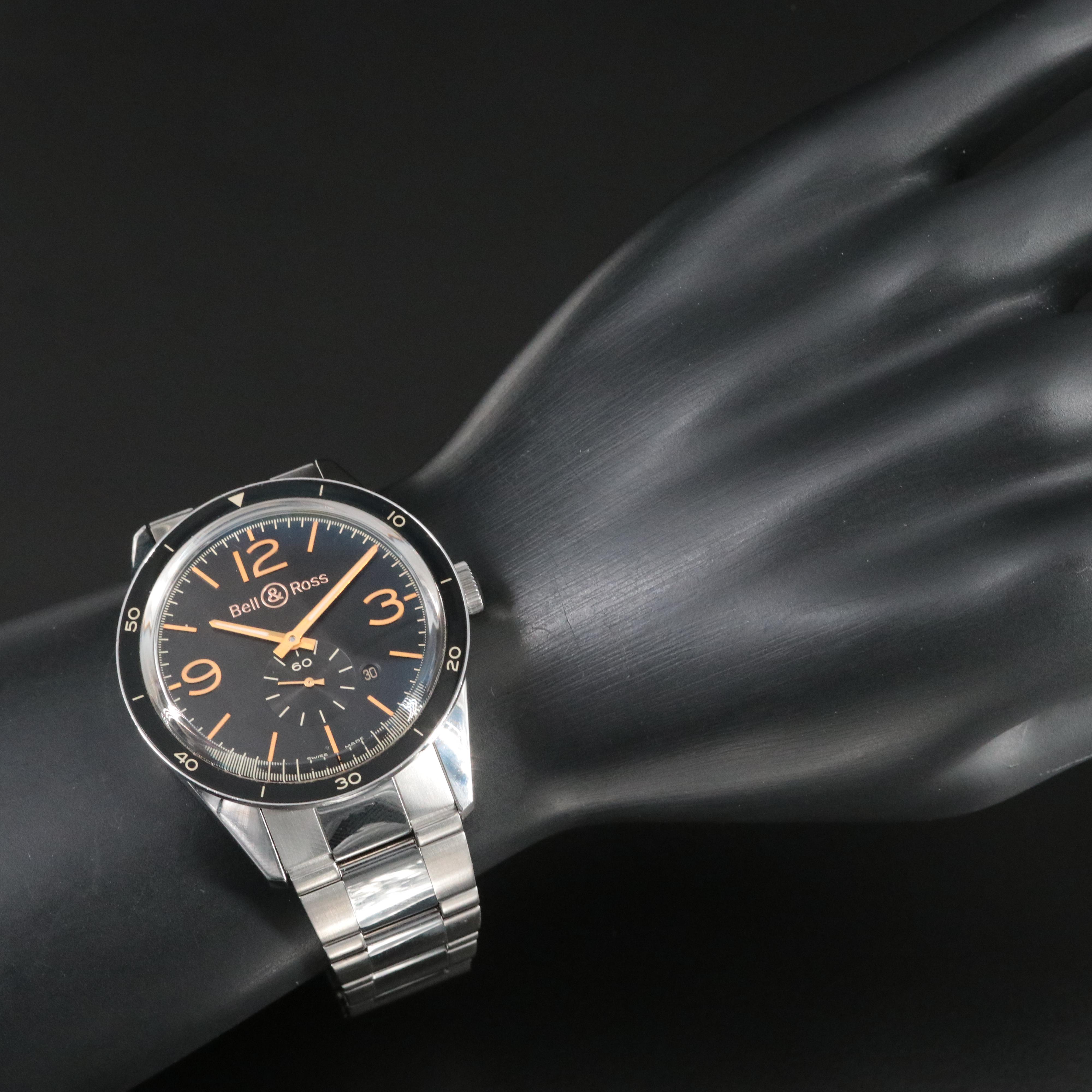 Bell & Ross BR123 Date Heritage Sport Automatic Watch