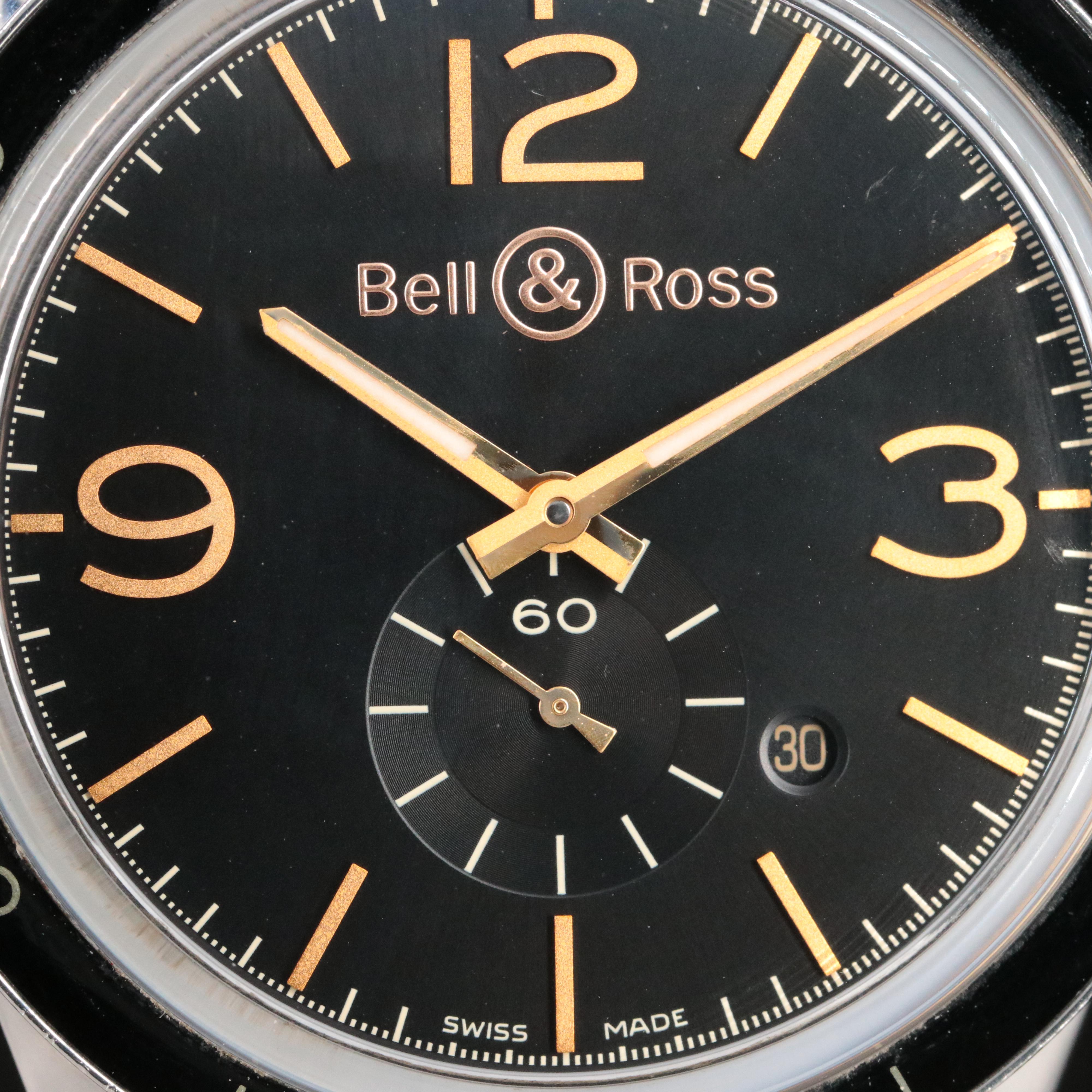 Bell & Ross BR123 Date Heritage Sport Automatic Watch