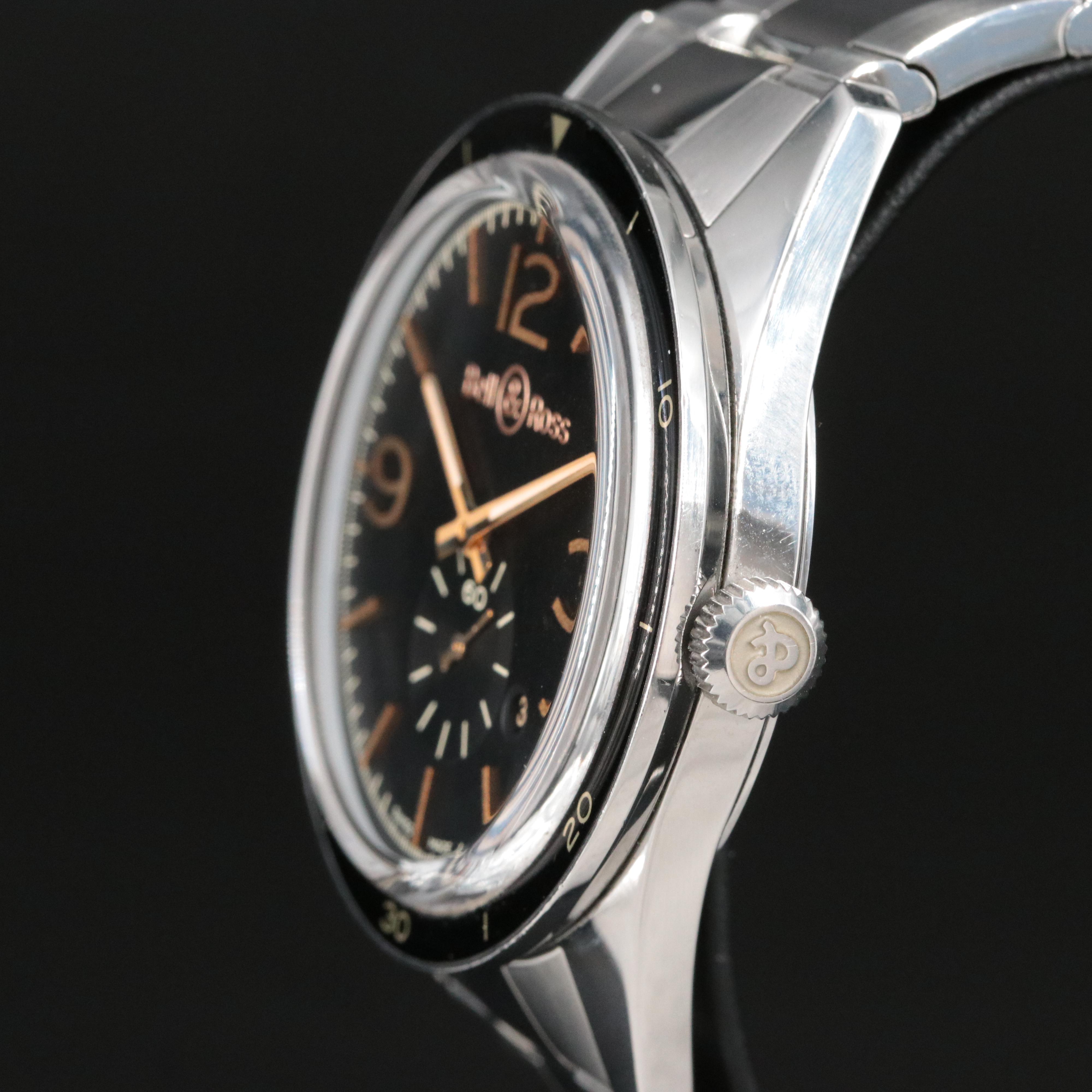 Bell & Ross BR123 Date Heritage Sport Automatic Watch