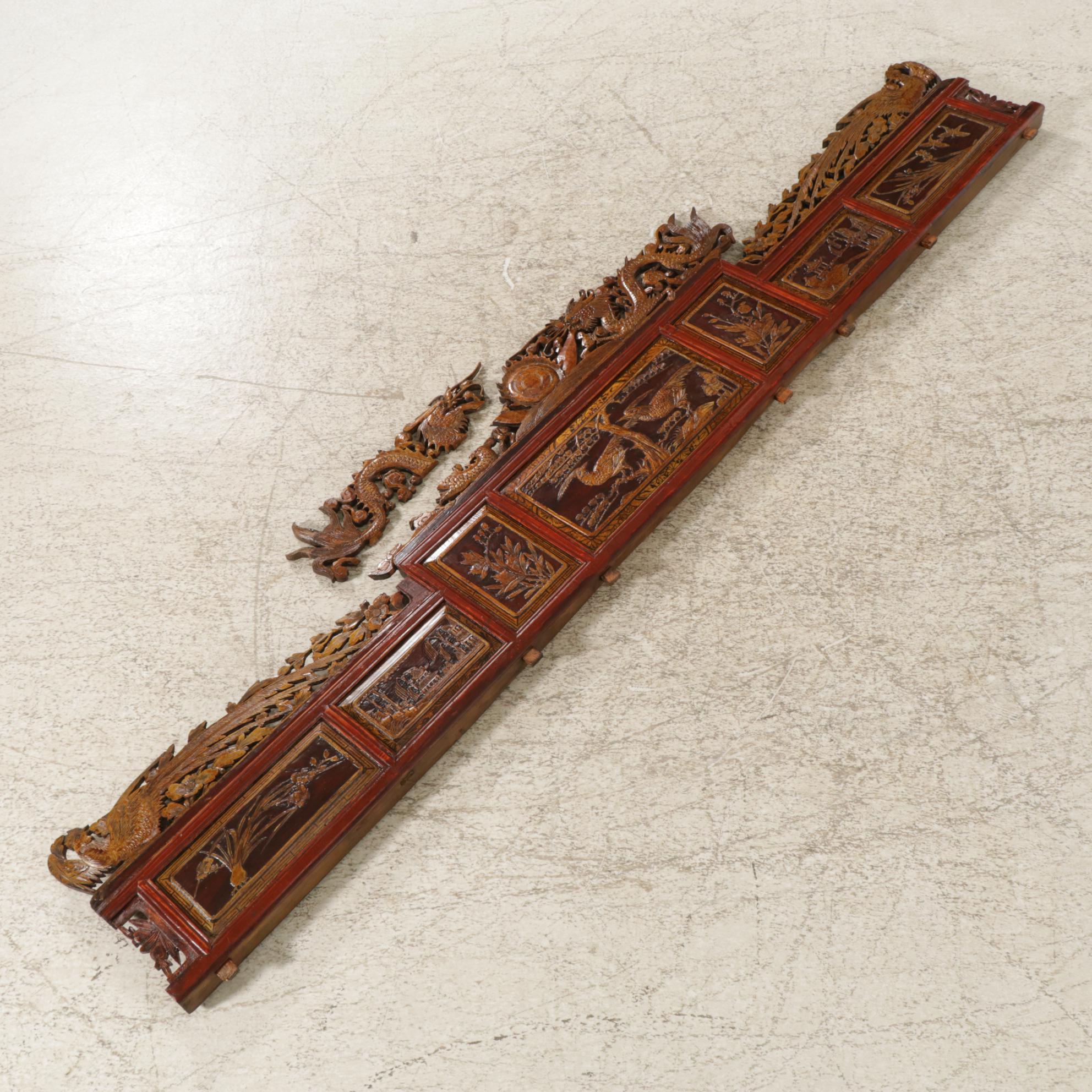 Chinese Wedding Bed, Early 20th Century