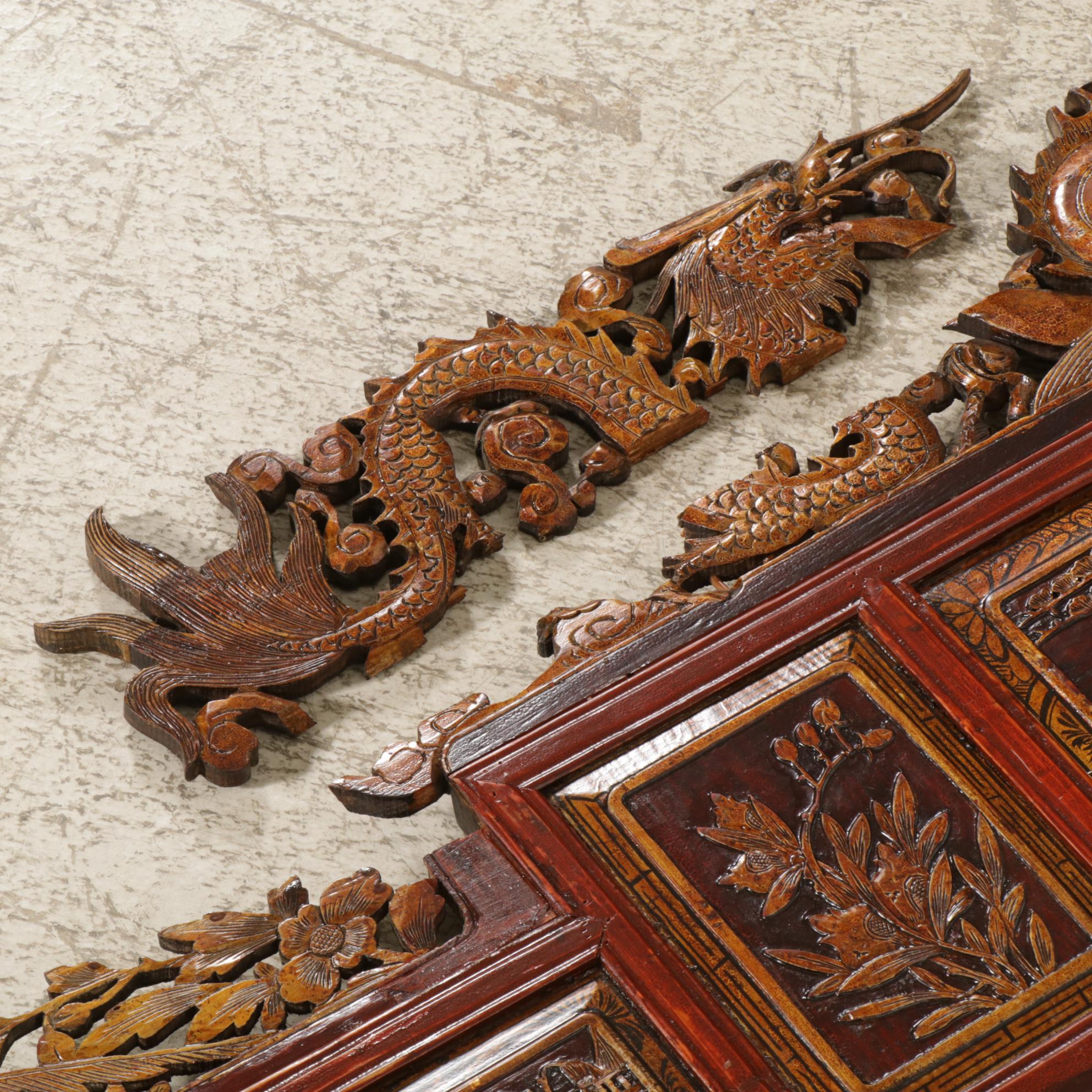Chinese Wedding Bed, Early 20th Century