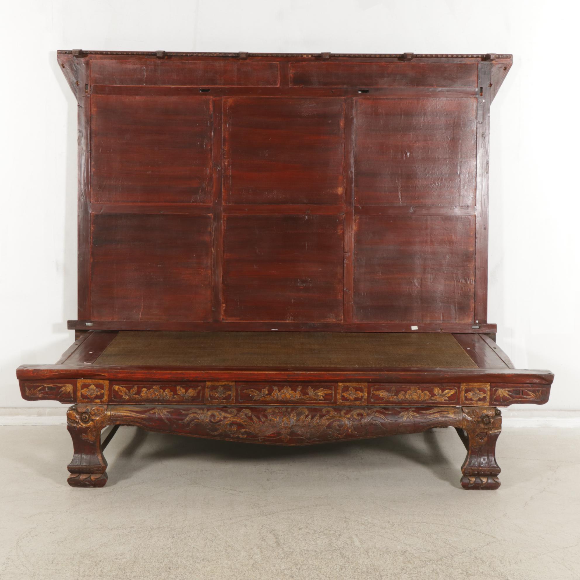 Chinese Wedding Bed, Early 20th Century
