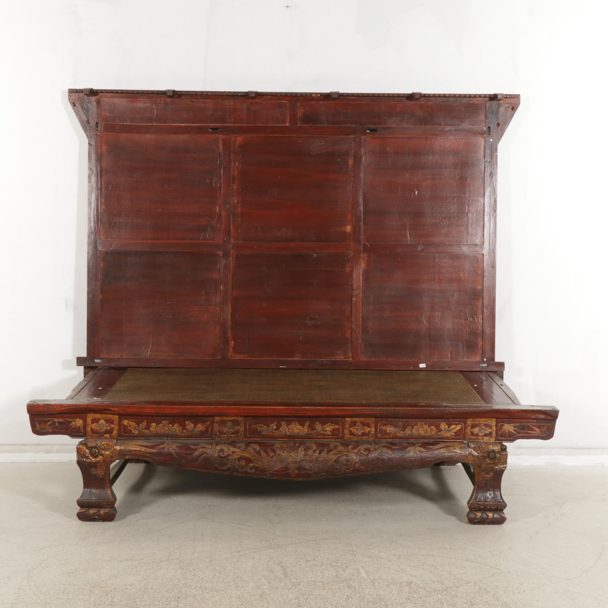 Chinese Wedding Bed, Early 20th Century