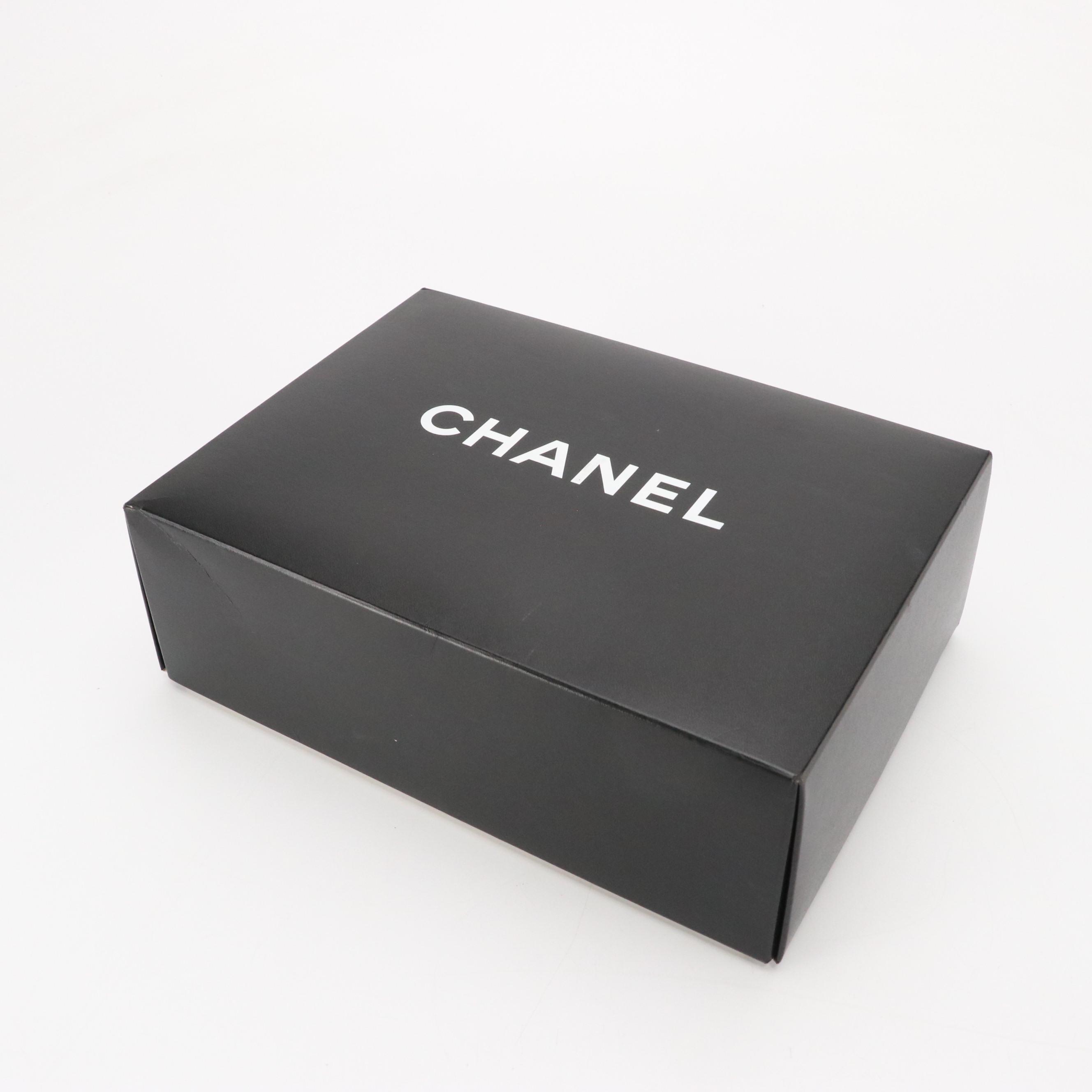 Chanel Small Classic Single Flap Bag in Black Quilted Lambskin Leather, With Box