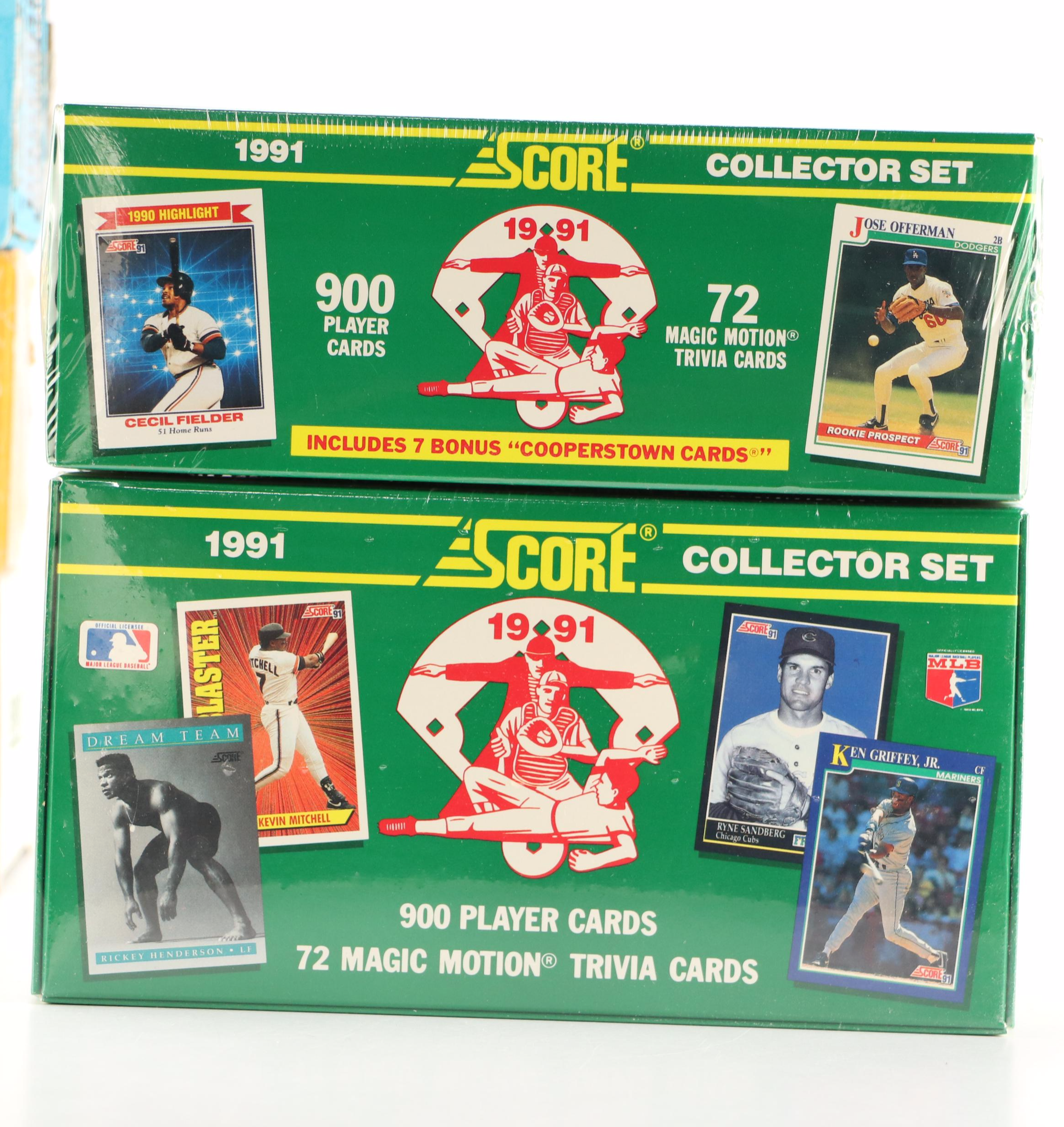 1993 Topps Sealed Baseball Card Wax Packs with Sealed Sets and More