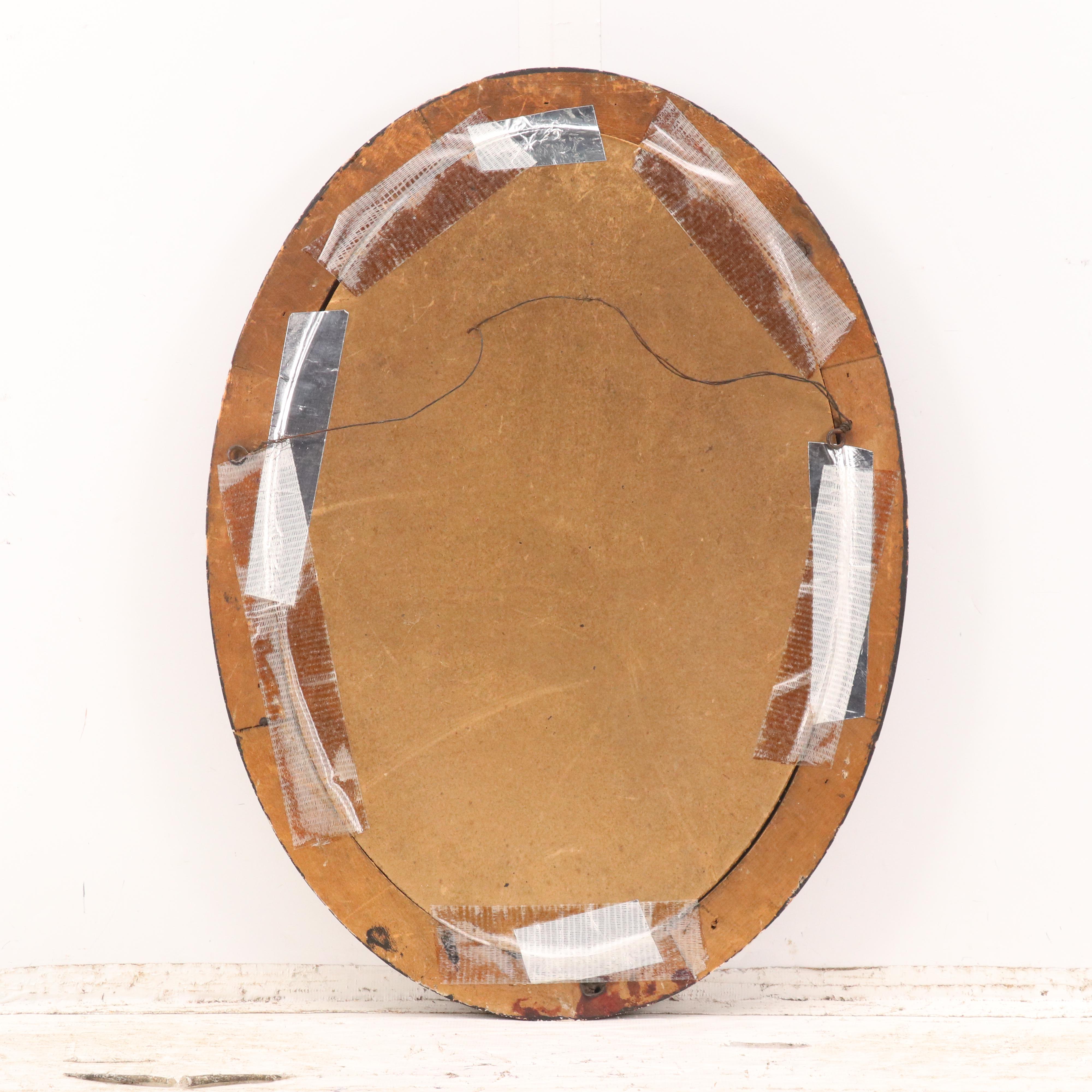 Antique World War I Portrait Hand-Colored Enlarged Photograph, Circa 1914