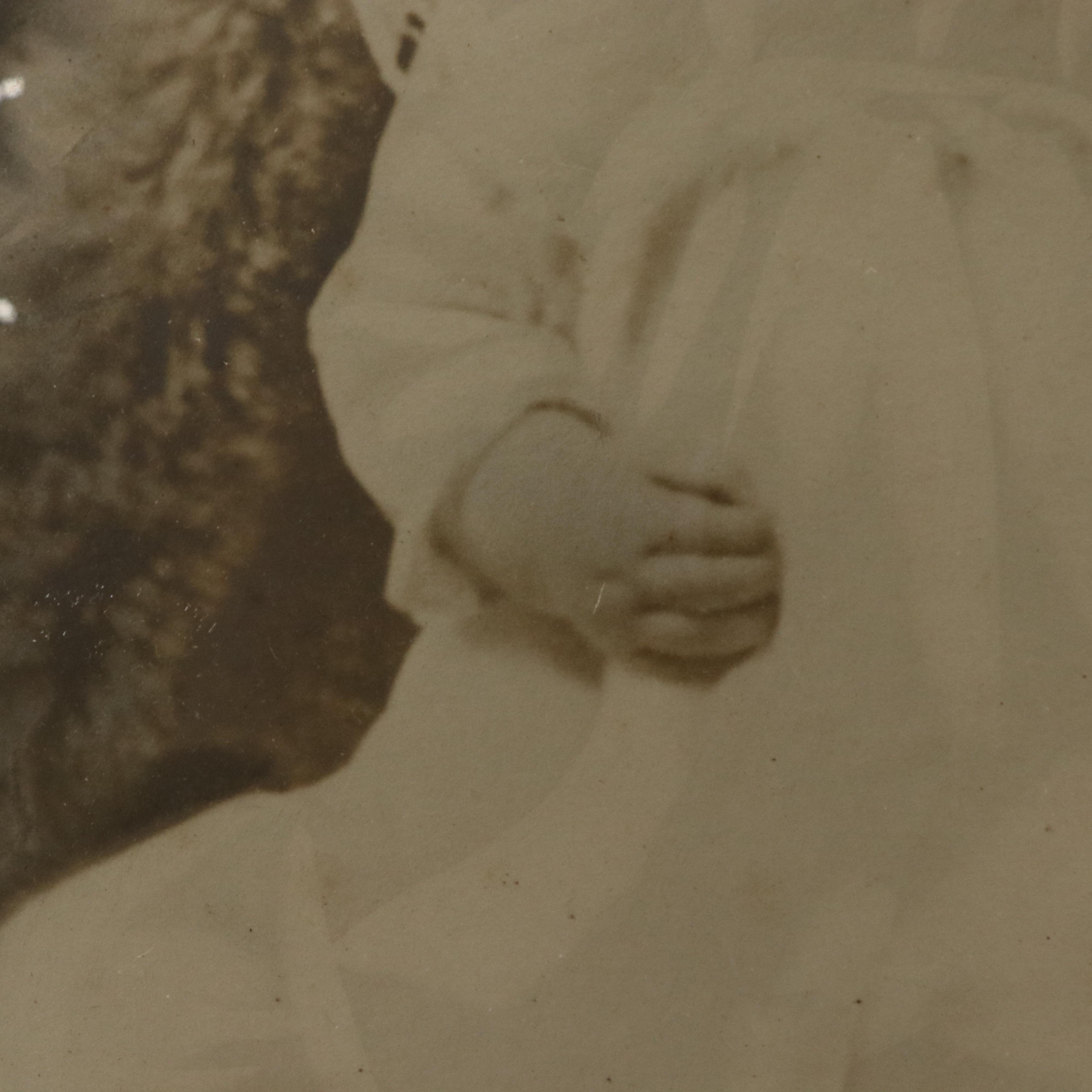 Silver Gelatin of Infant in White Dress, Late 19th / 20th Century