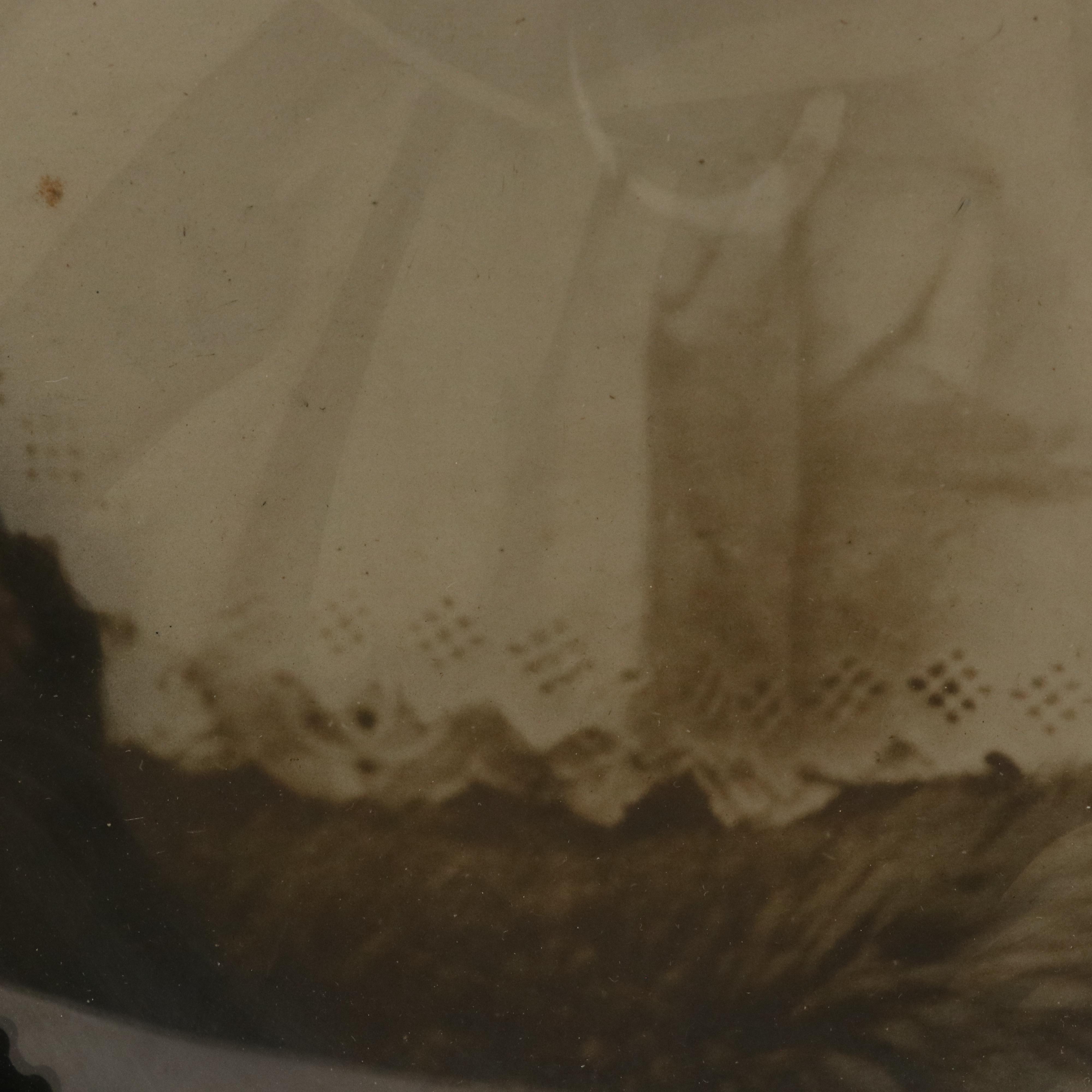 Silver Gelatin of Infant in White Dress, Late 19th / 20th Century