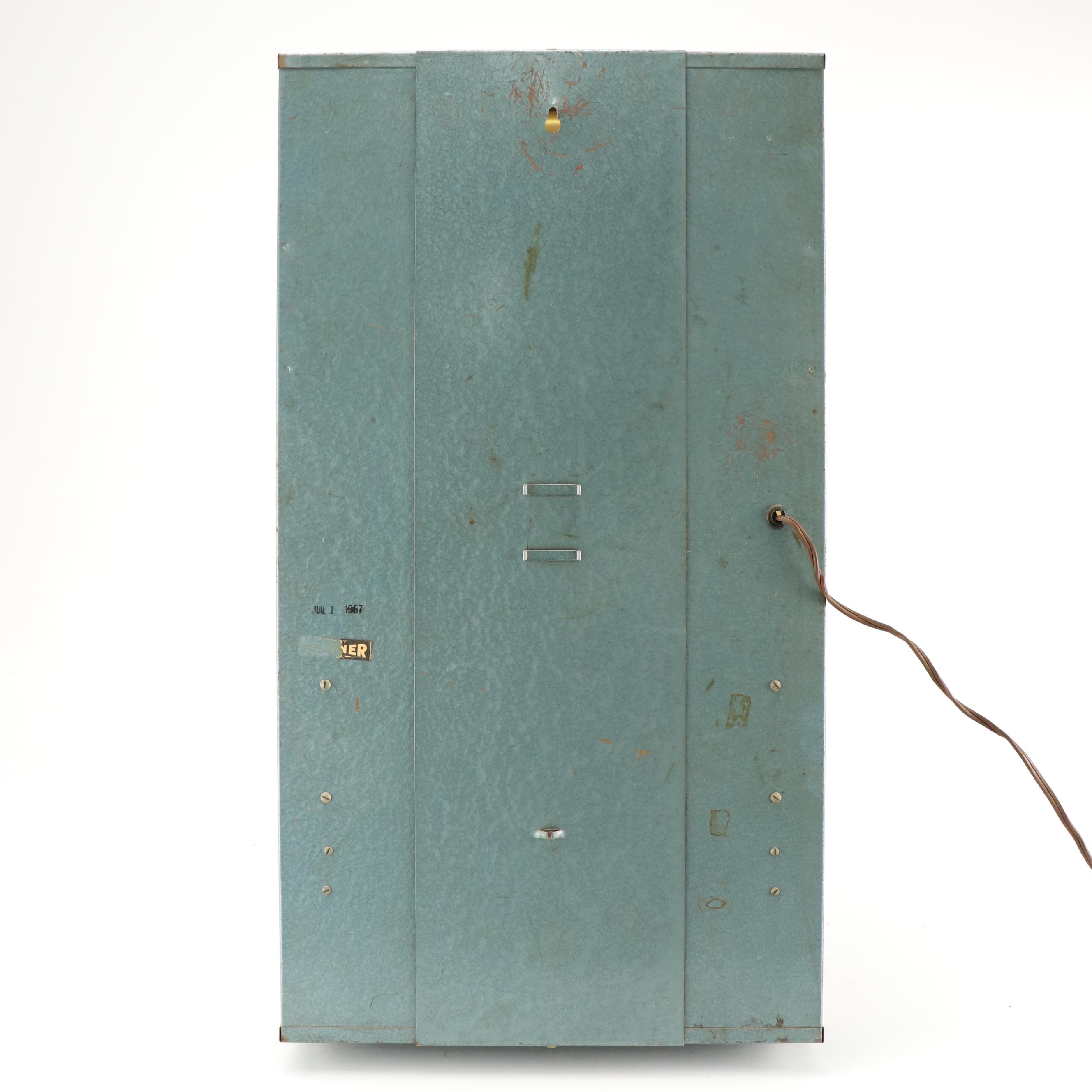 American Express Money Orders Advertising Clock, 1957