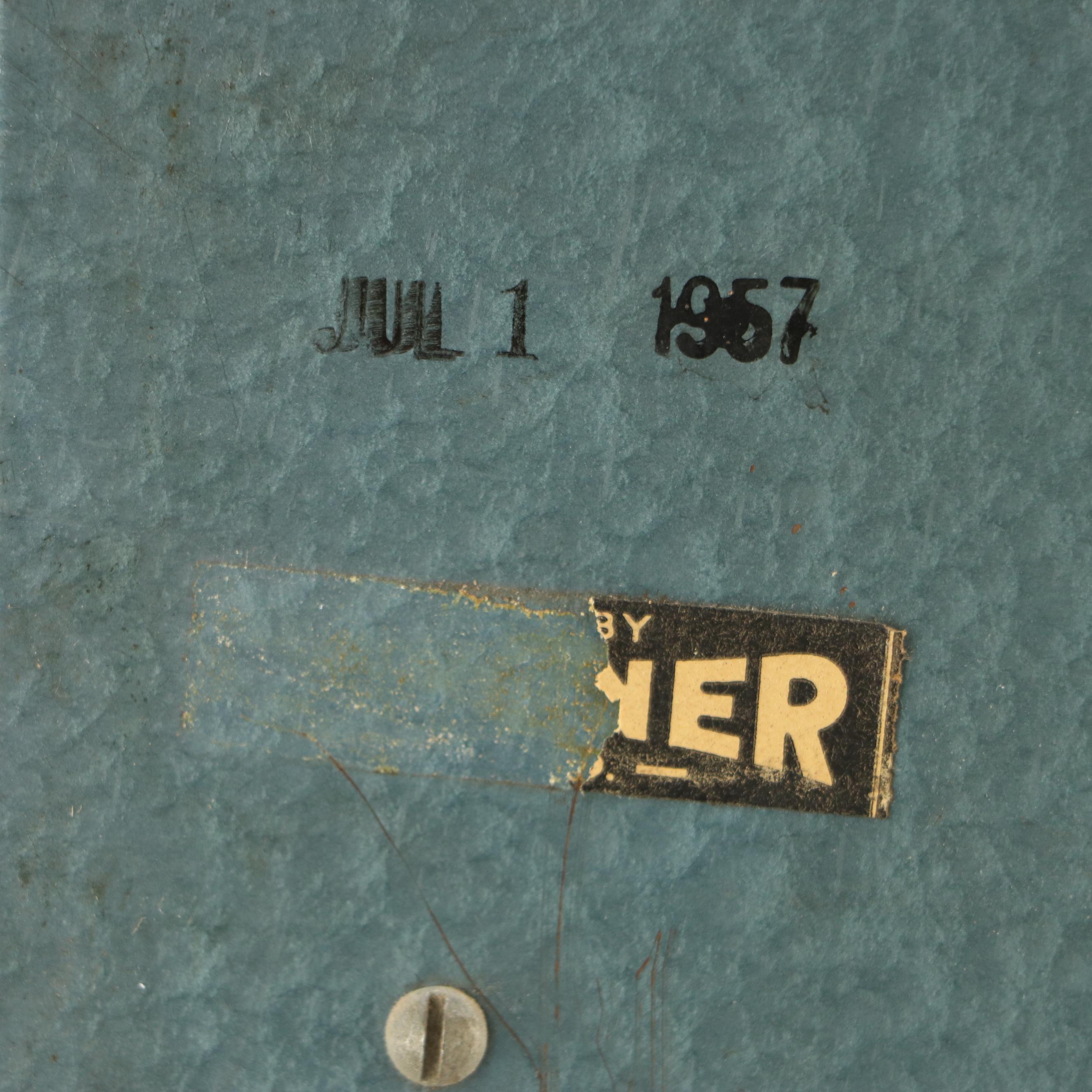 American Express Money Orders Advertising Clock, 1957