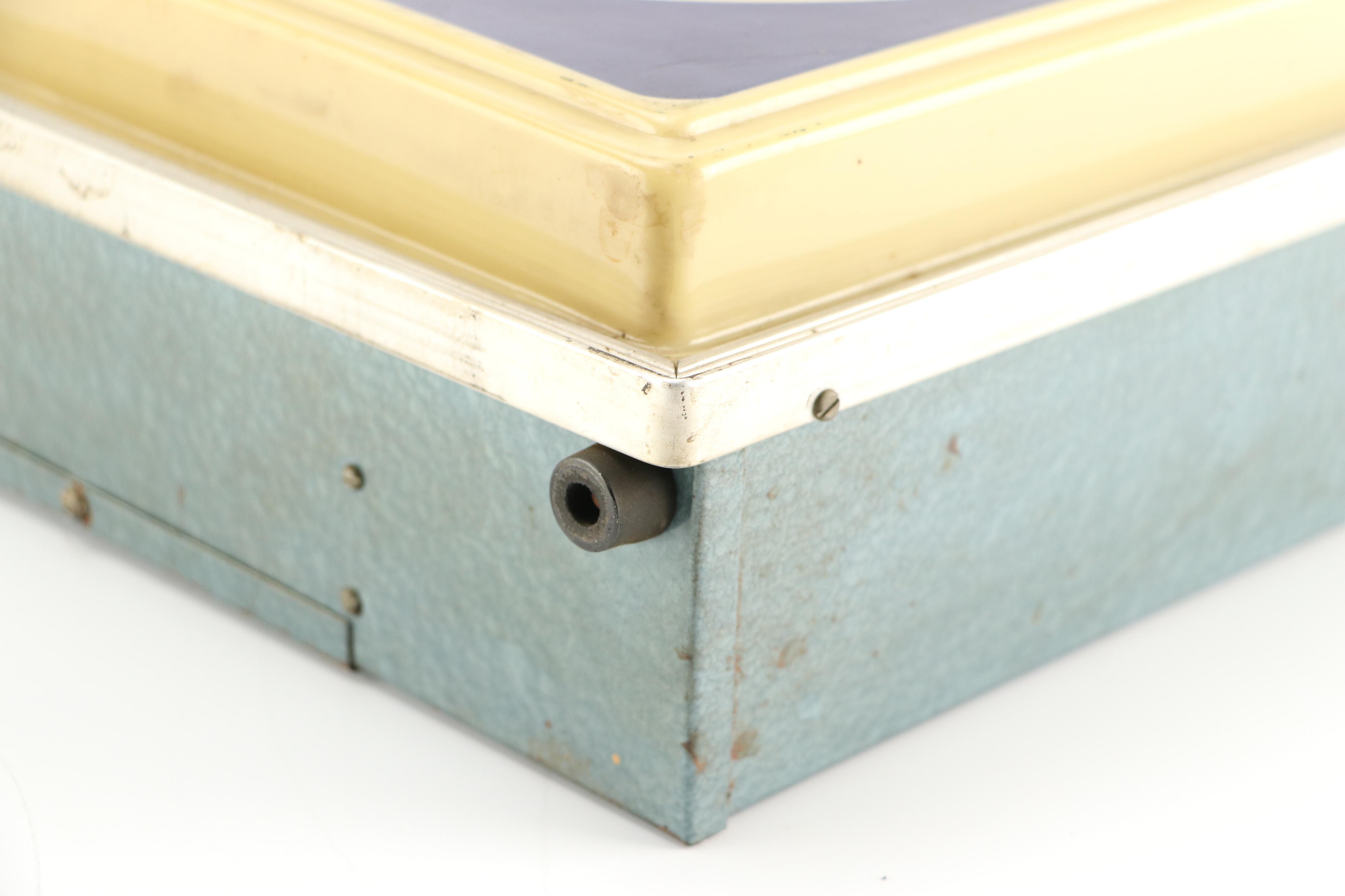 American Express Money Orders Advertising Clock, 1957