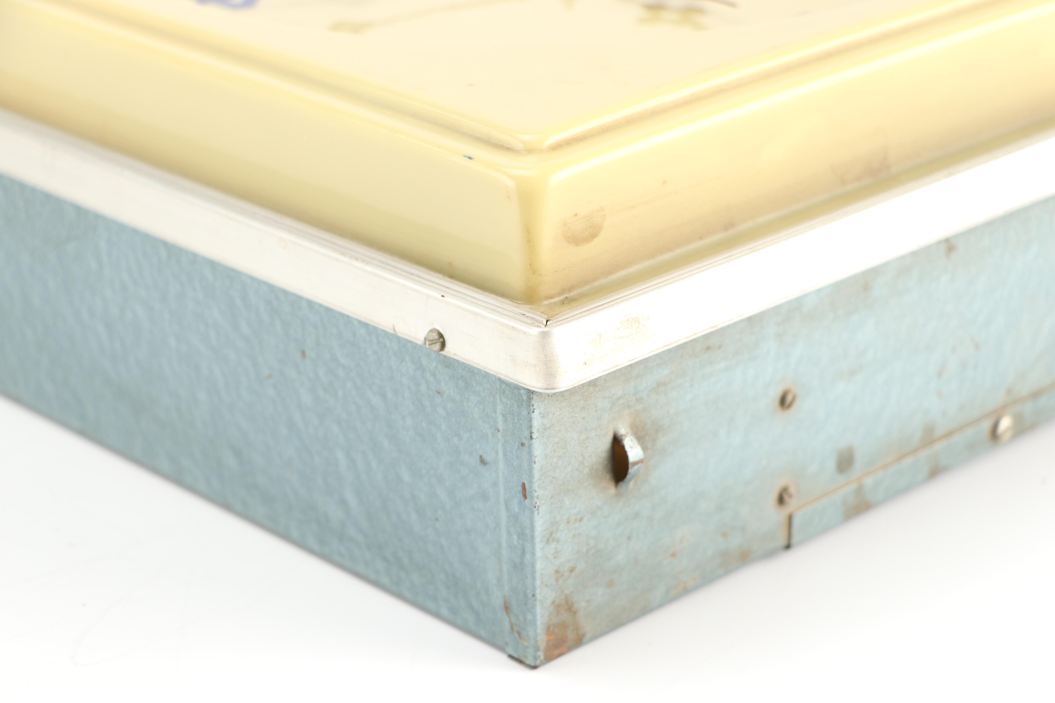 American Express Money Orders Advertising Clock, 1957