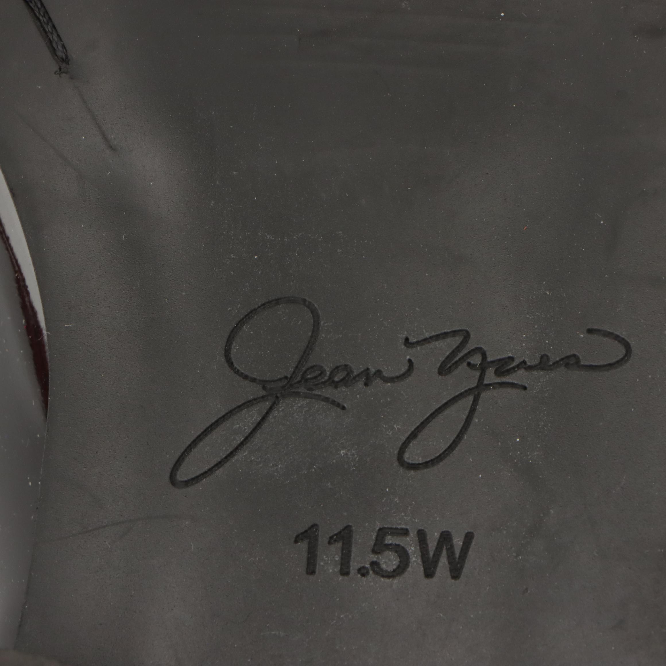 Men's Jean Yves Wingtip Oxford Shoes in Black and White Patent Leather