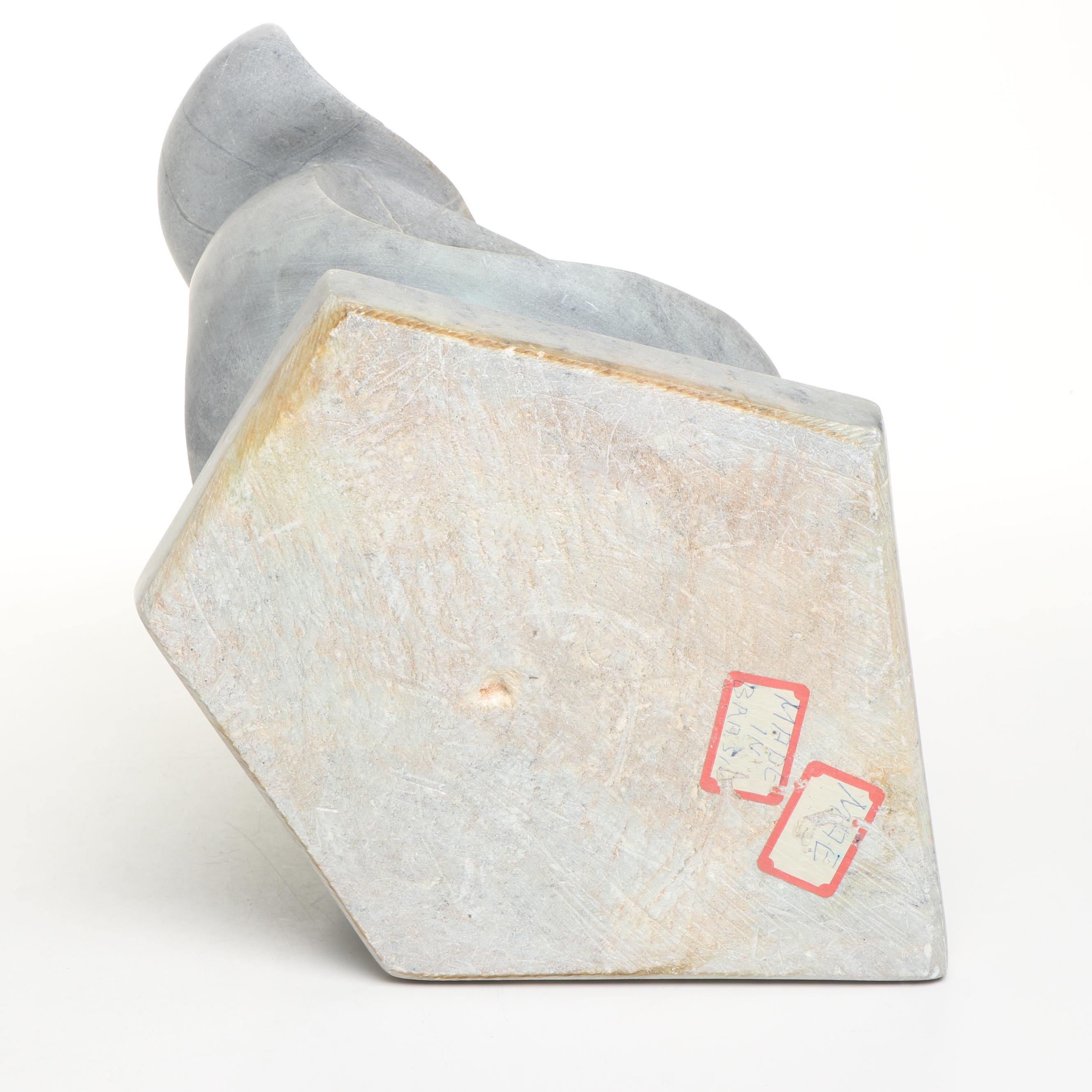 Loures Handmade Soapstone Carving of Mother and Child